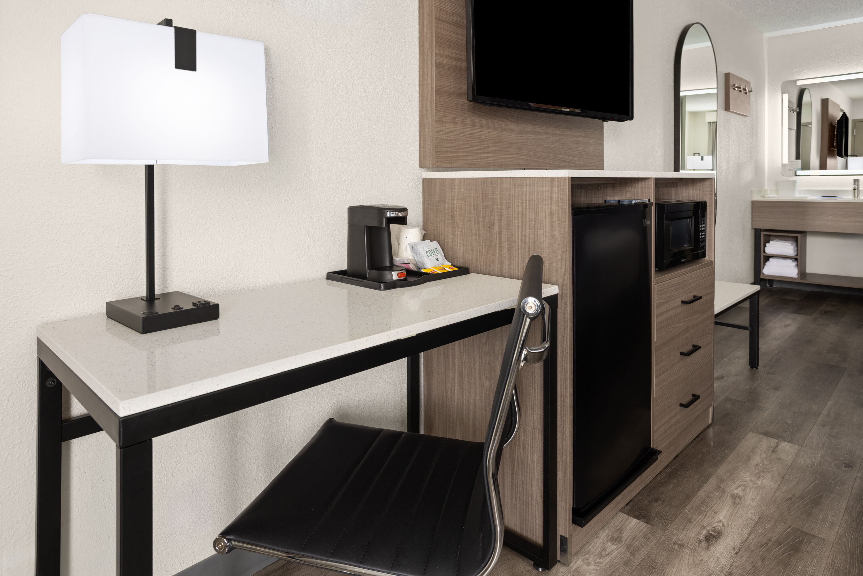 Guest room at the Baymont by Wyndham Fayetteville NC in Fayetteville, North Carolina