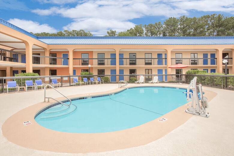 Pool at the Baymont Inn & Suites Greenville in Greenville, North Carolina