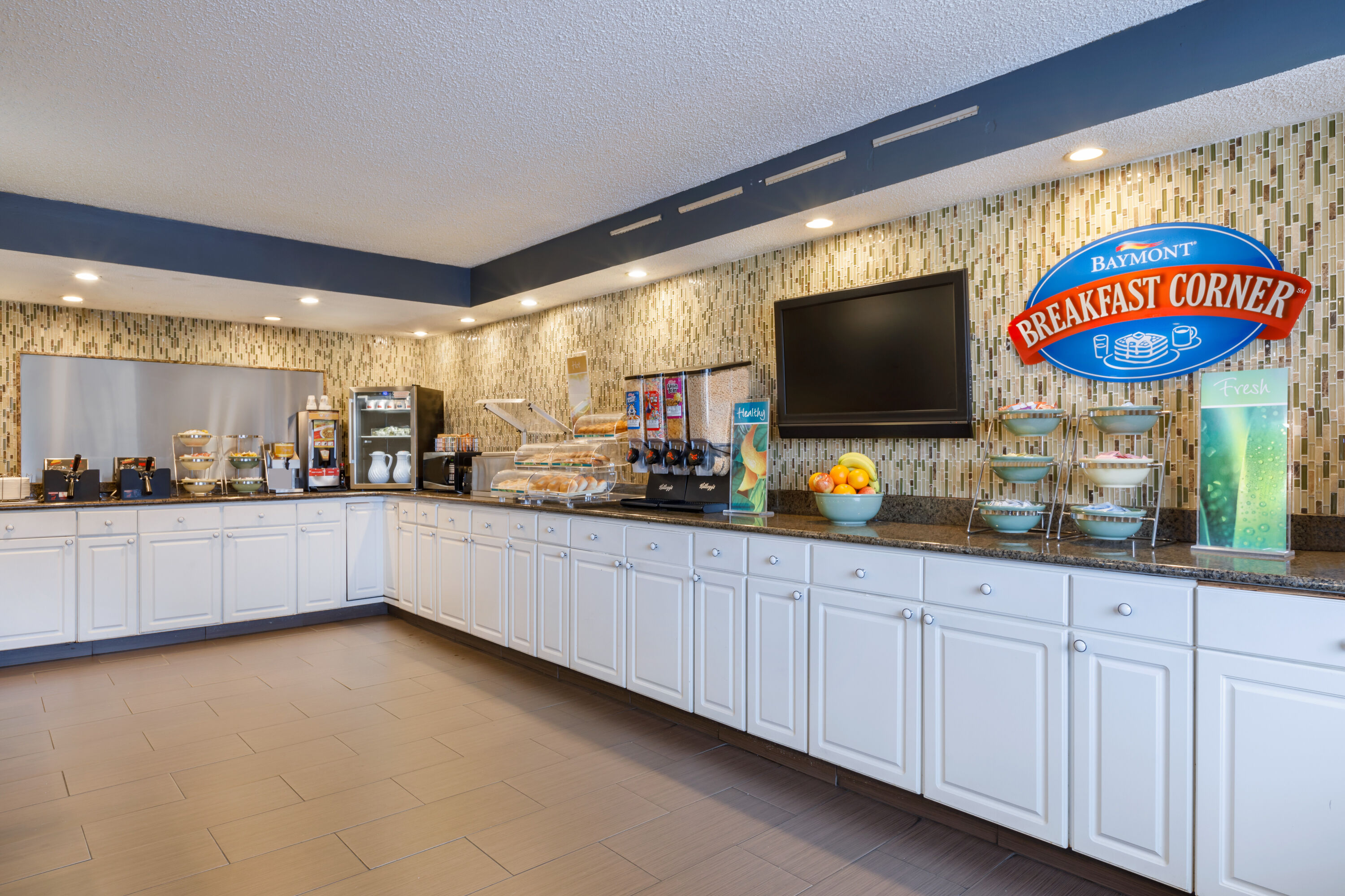 Free breakfast at Baymont by Wyndham Wilmington in Wilmington, North Carolina
