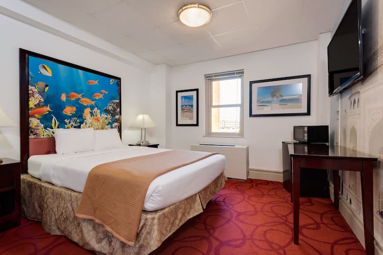 Guest room at the Baymont Inn & Suites Atlantic City Madison Hotel in Atlantic City, New Jersey