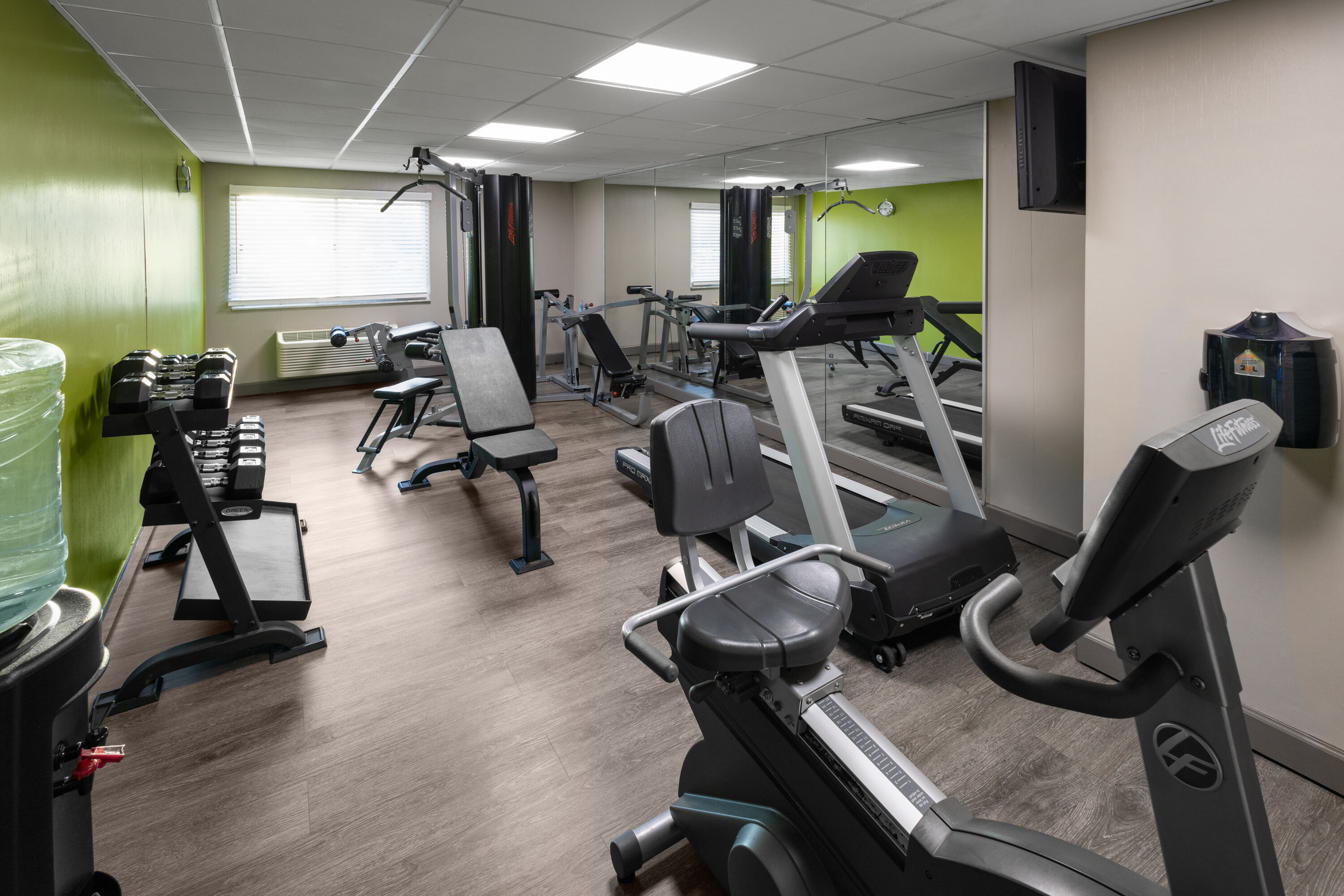 Fitness room at Baymont by Wyndham Westampton in Westampton, New Jersey