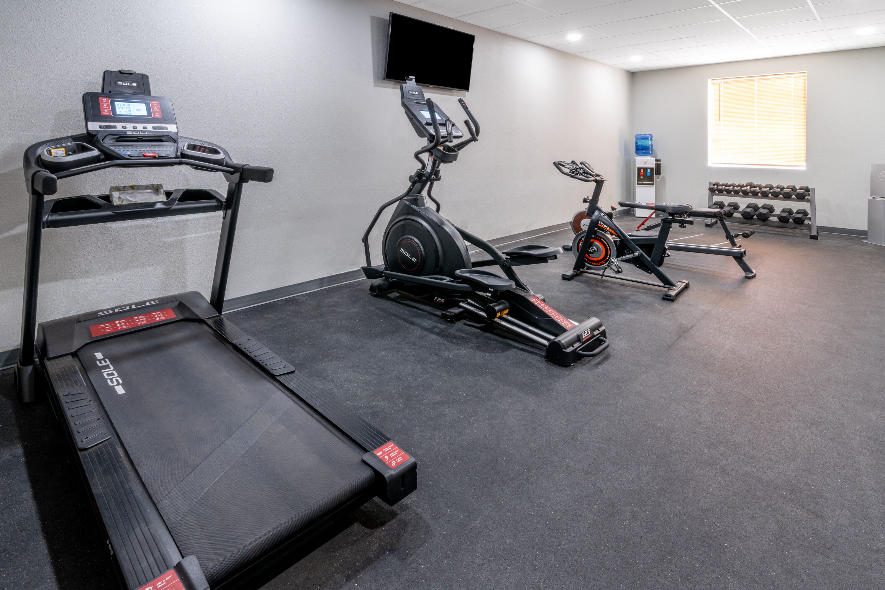 Fitness room at Baymont by Wyndham Carlsbad NM in Carlsbad, New Mexico