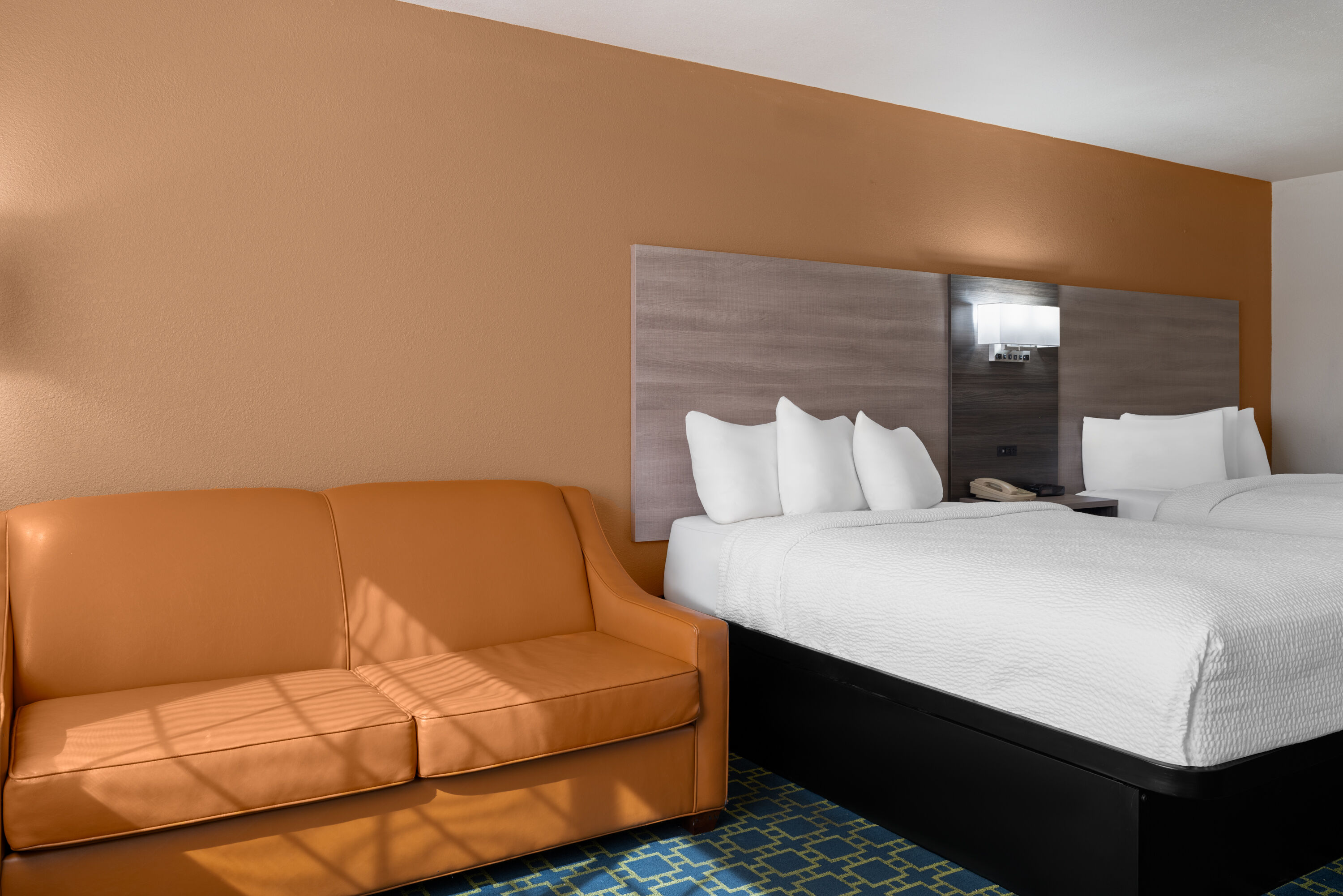 Guest room at the Baymont by Wyndham Santa Fe in Santa Fe, New Mexico