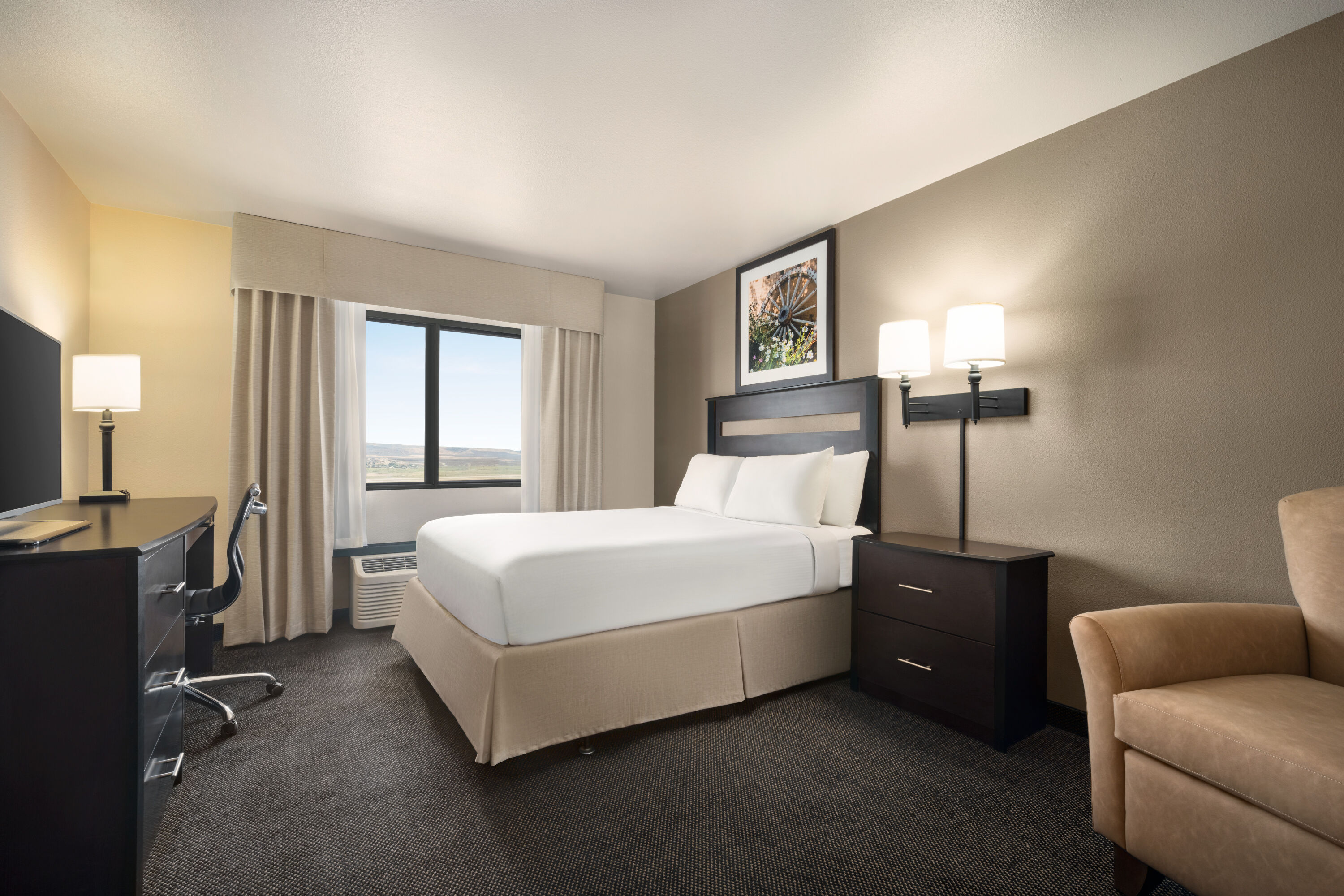 Guest room at the Baymont by Wyndham Elko in Elko, Nevada