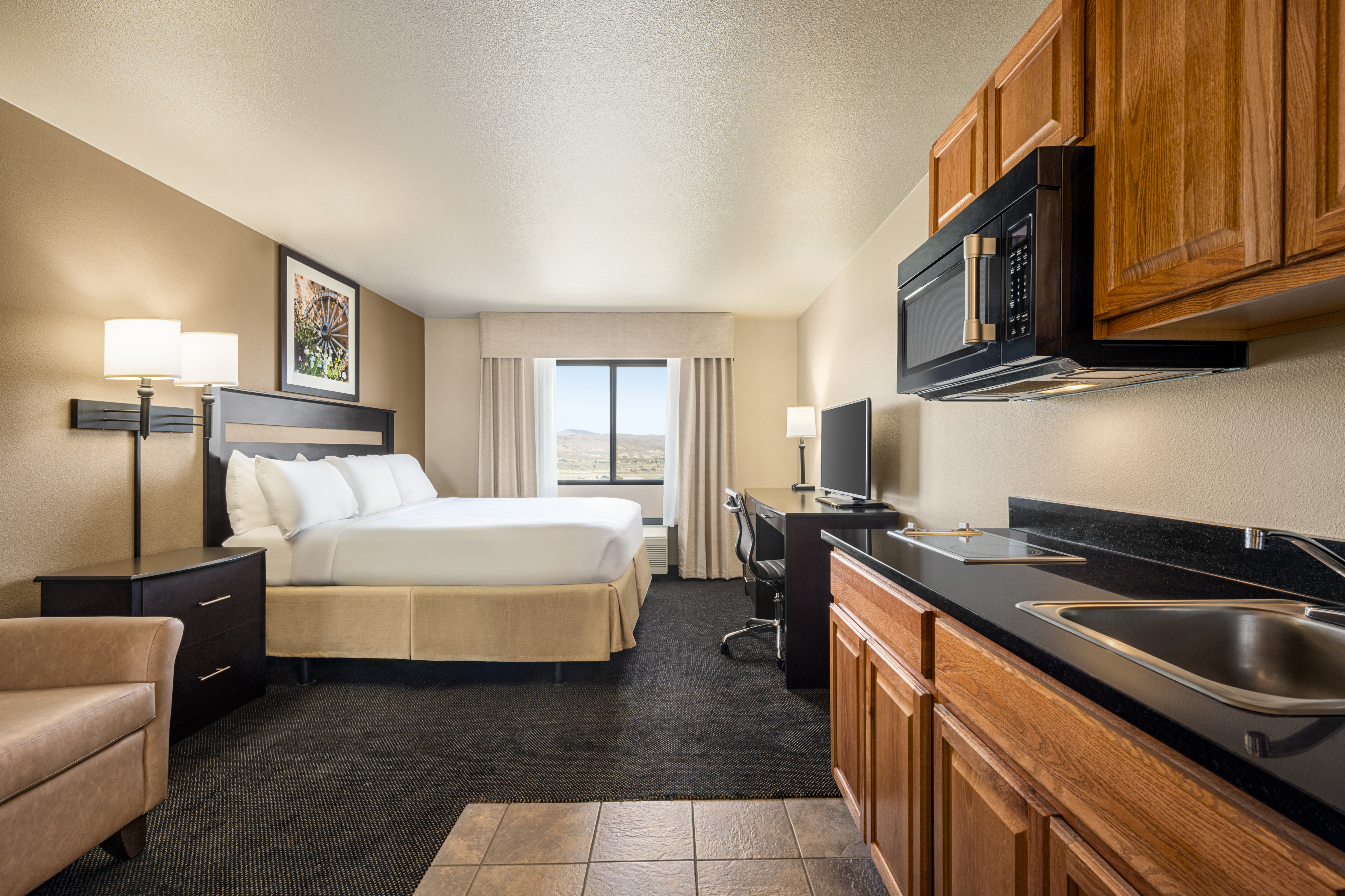 Guest room at the Baymont by Wyndham Elko in Elko, Nevada