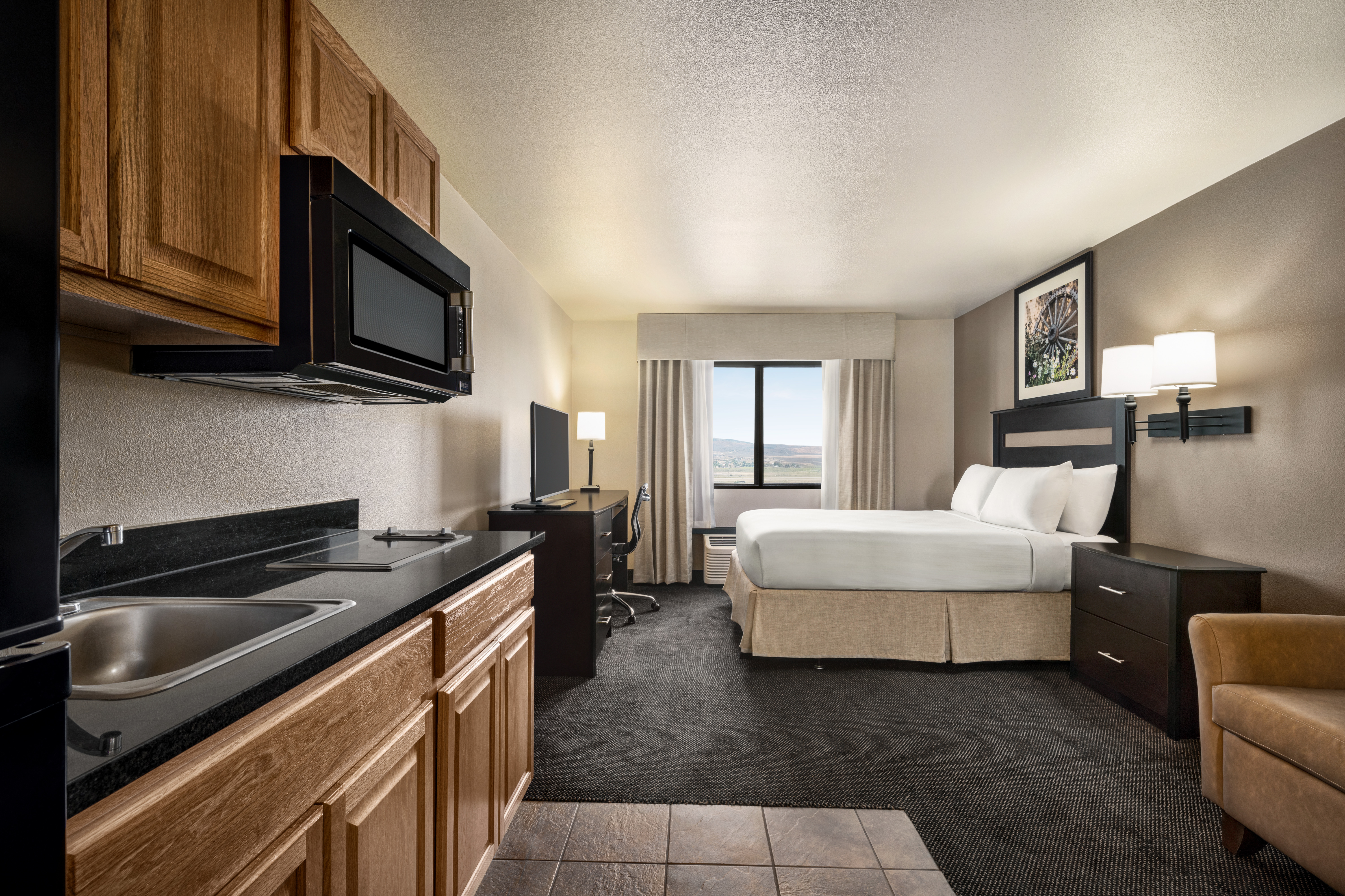 Guest room at the Baymont by Wyndham Elko in Elko, Nevada