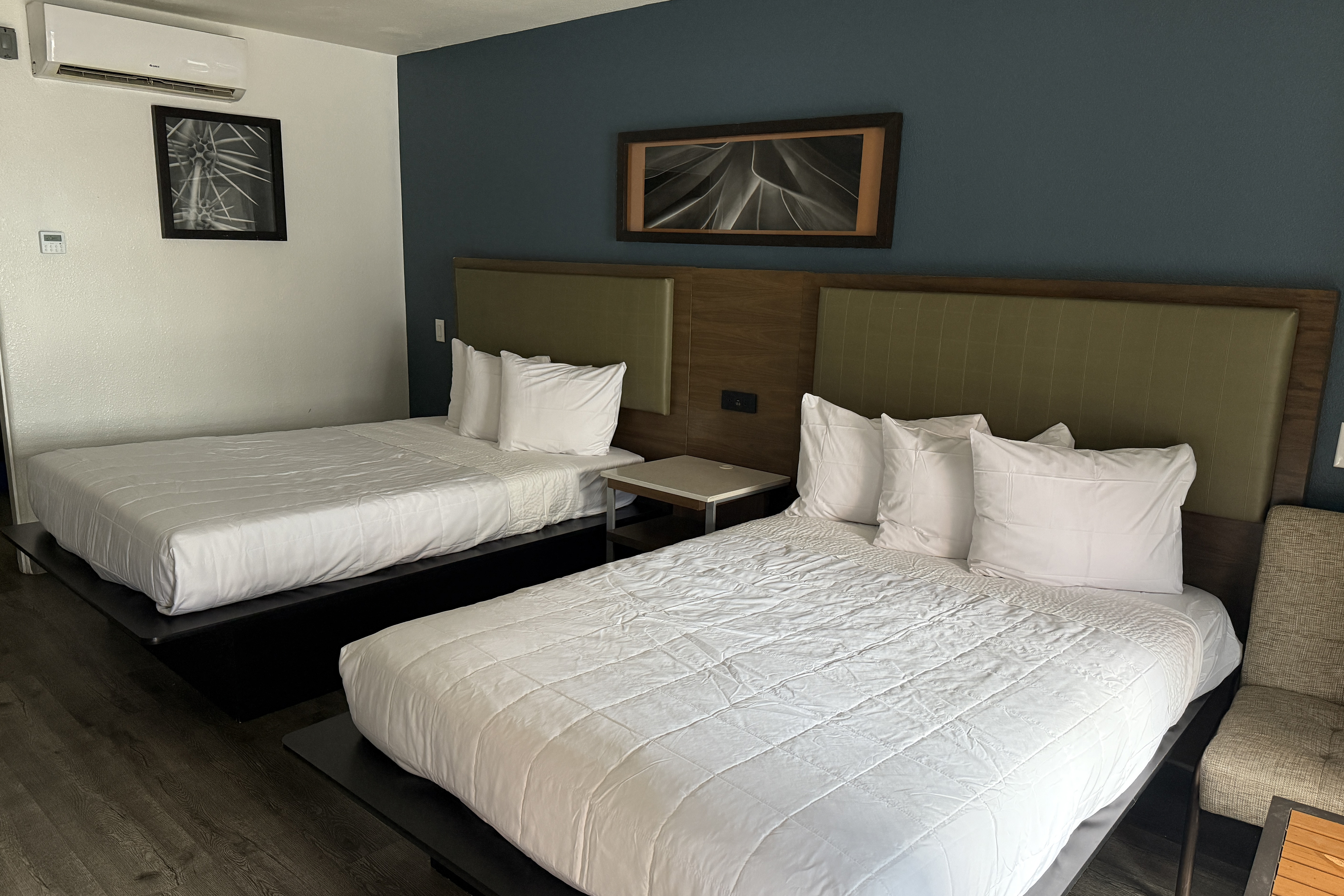 Guest room at the DTLV, a Baymont by Wyndham in Las Vegas, Nevada