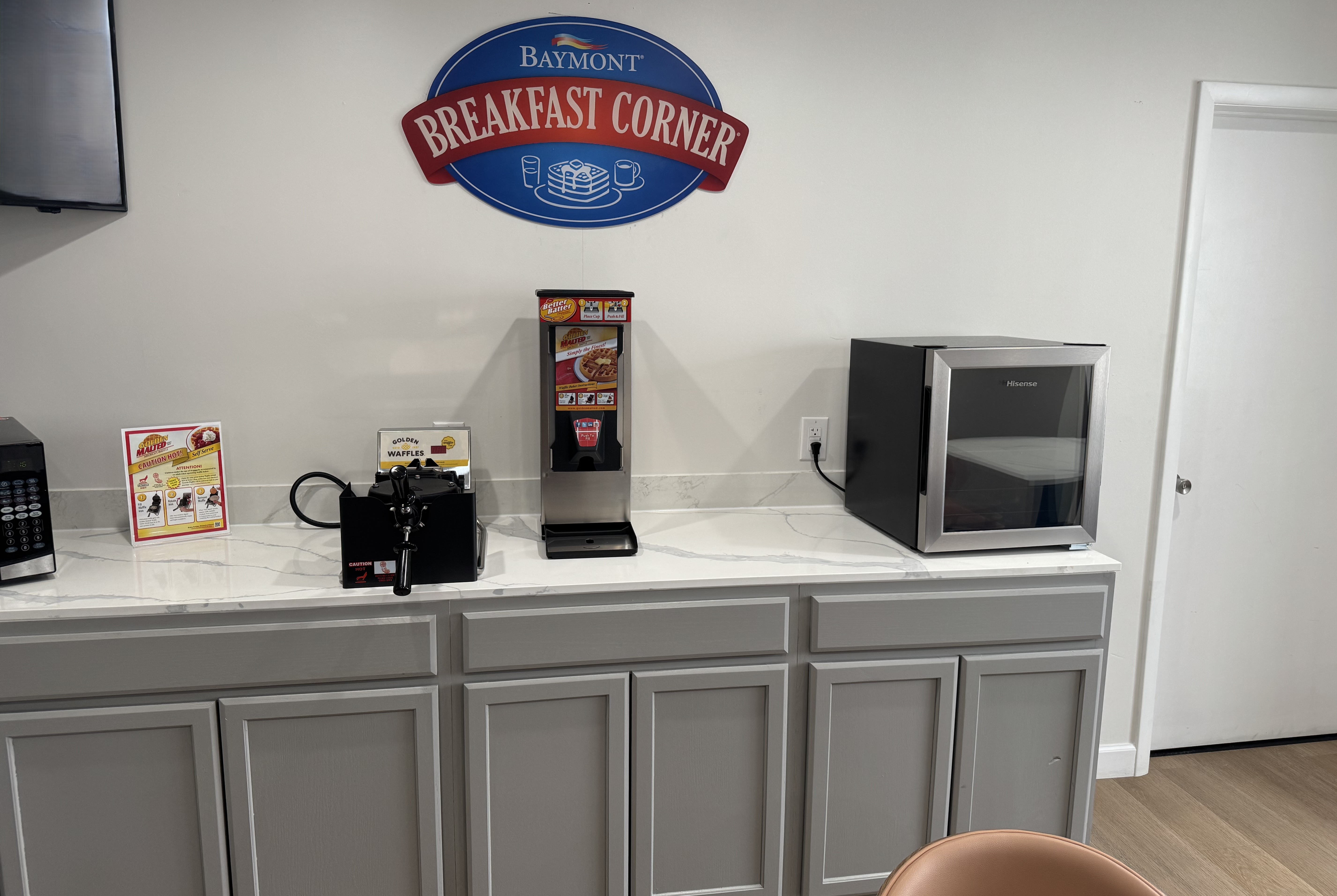 Free breakfast at Baymont by Wyndham Henrietta/Rochester in Henrietta, New York