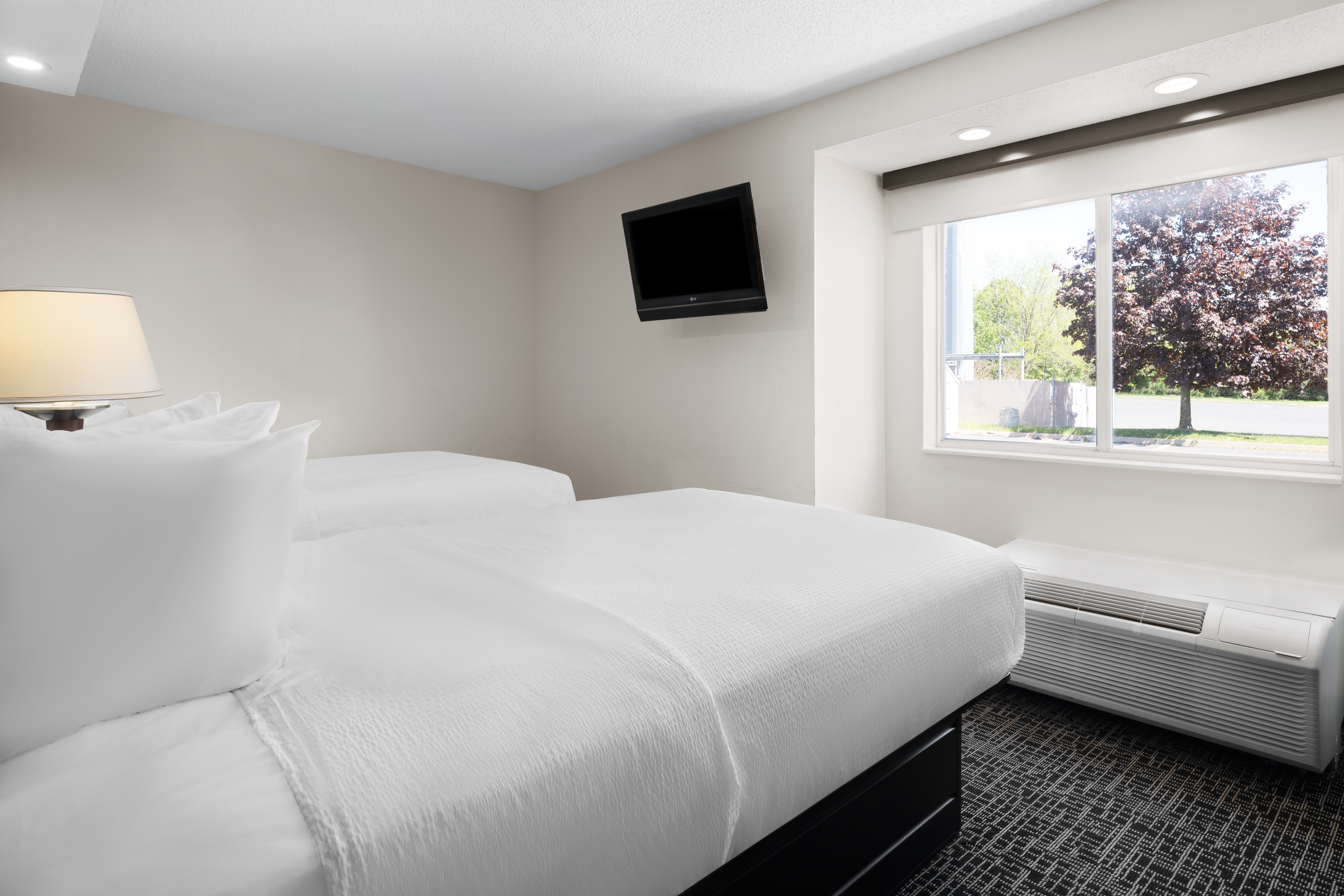 Guest room at the Baymont by Wyndham Boardman in Boardman, Ohio