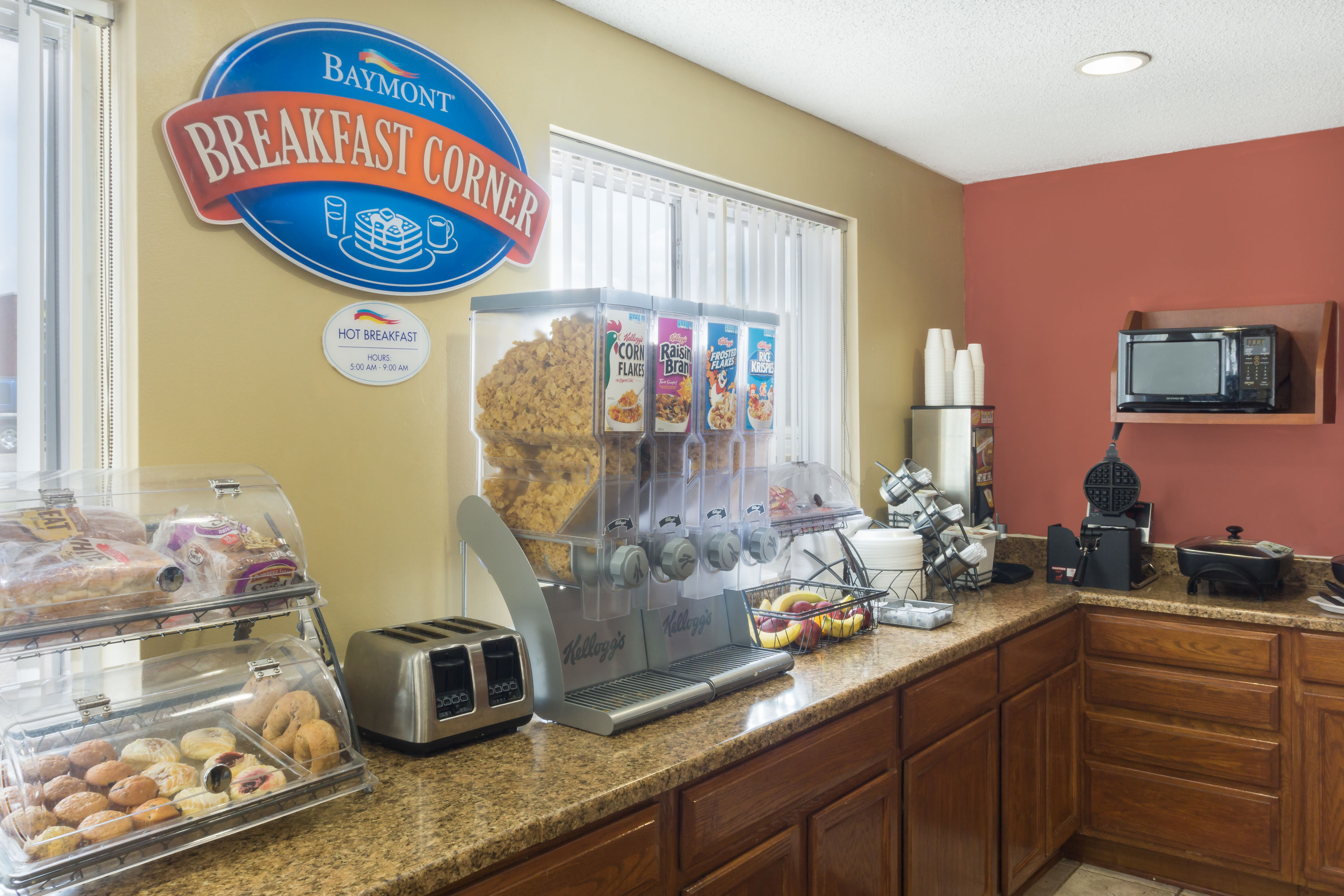 Free breakfast at Baymont by Wyndham Huber Heights Dayton in Huber Heights, Ohio