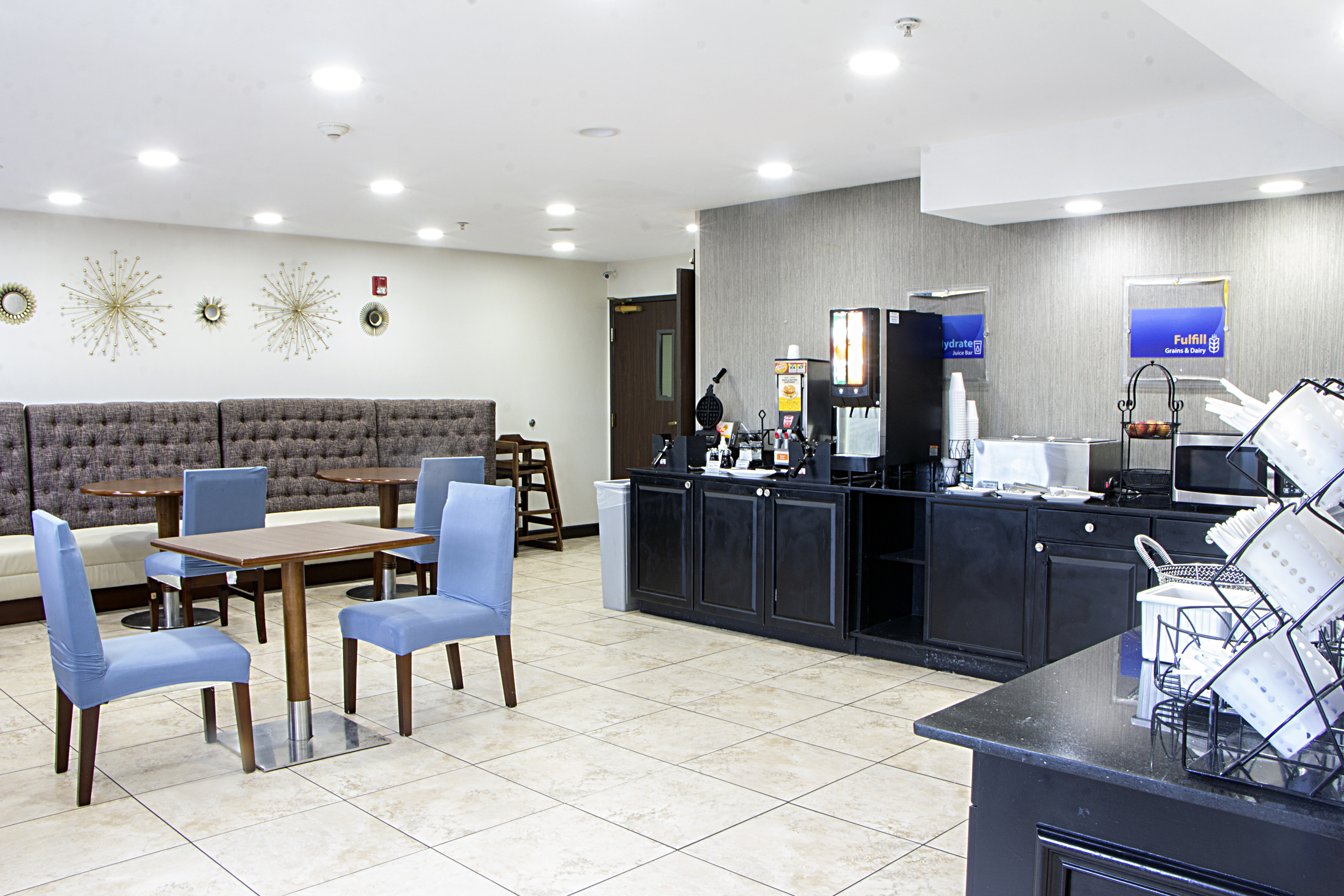 Free breakfast at Baymont by Wyndham Maumee Toledo in Maumee, Ohio