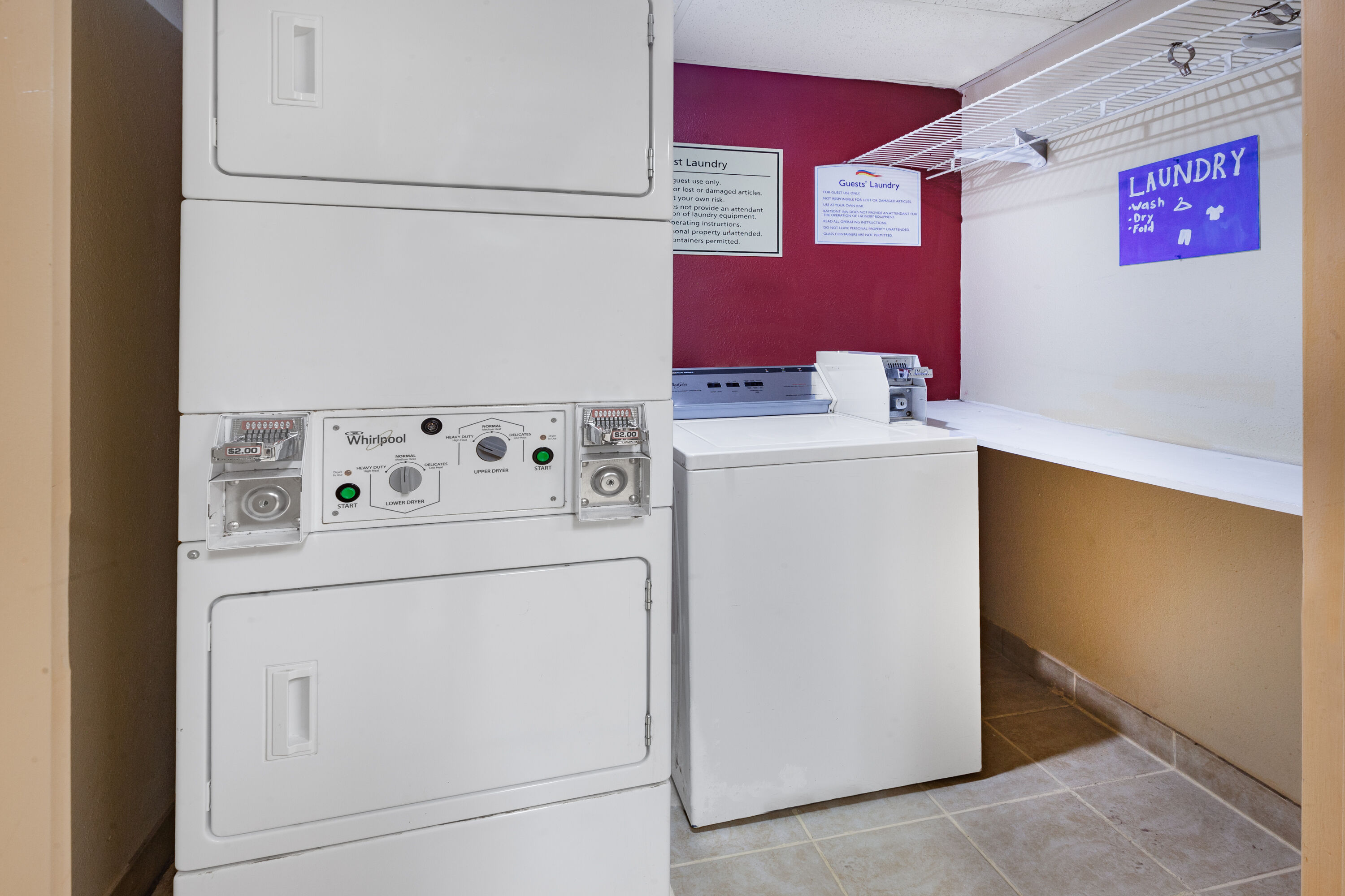 Laundry facilities at Baymont by Wyndham Perrysburg/Toledo in Perrysburg, Ohio