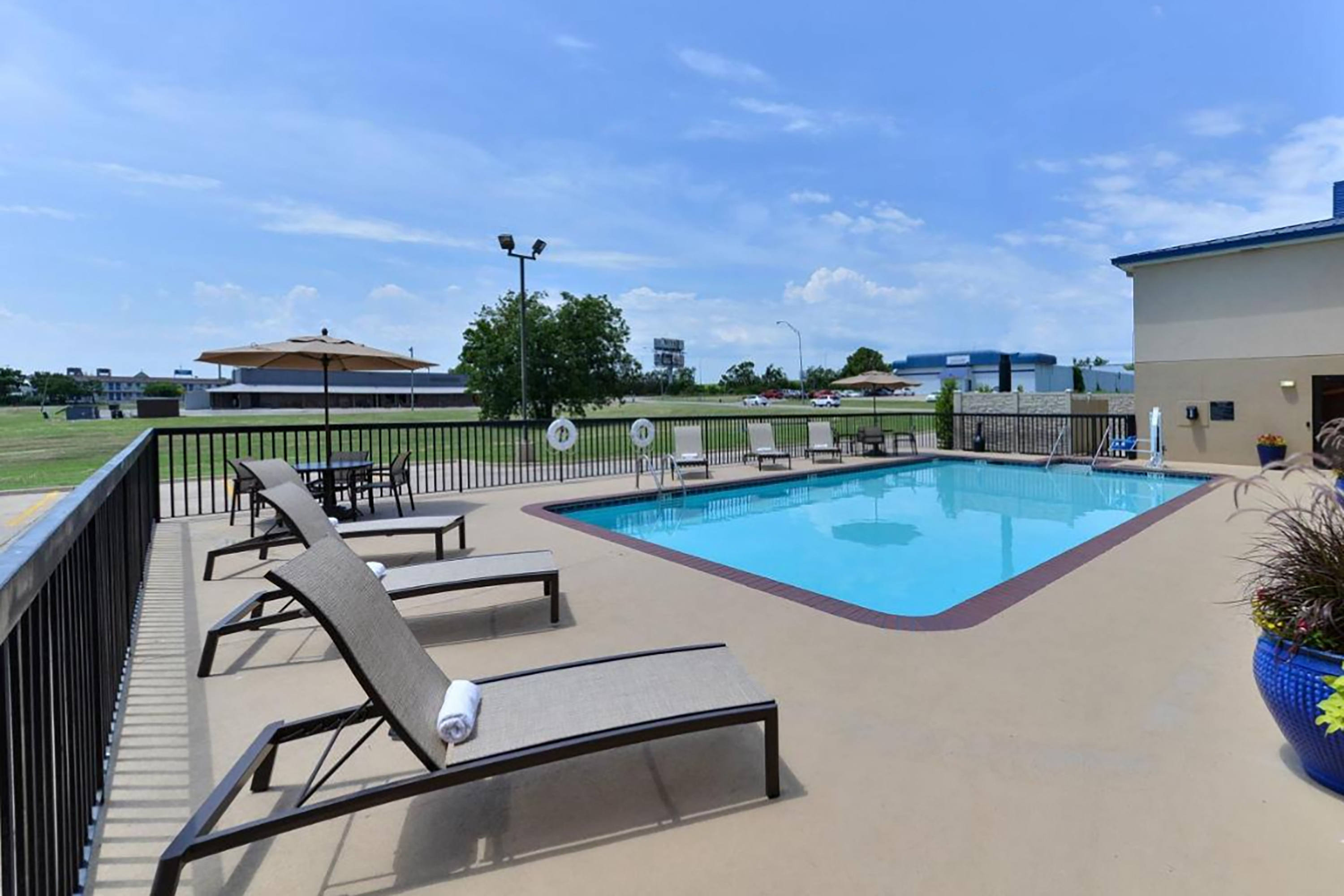 Pool at the Baymont by Wyndham Ardmore I-35 in Ardmore, Oklahoma