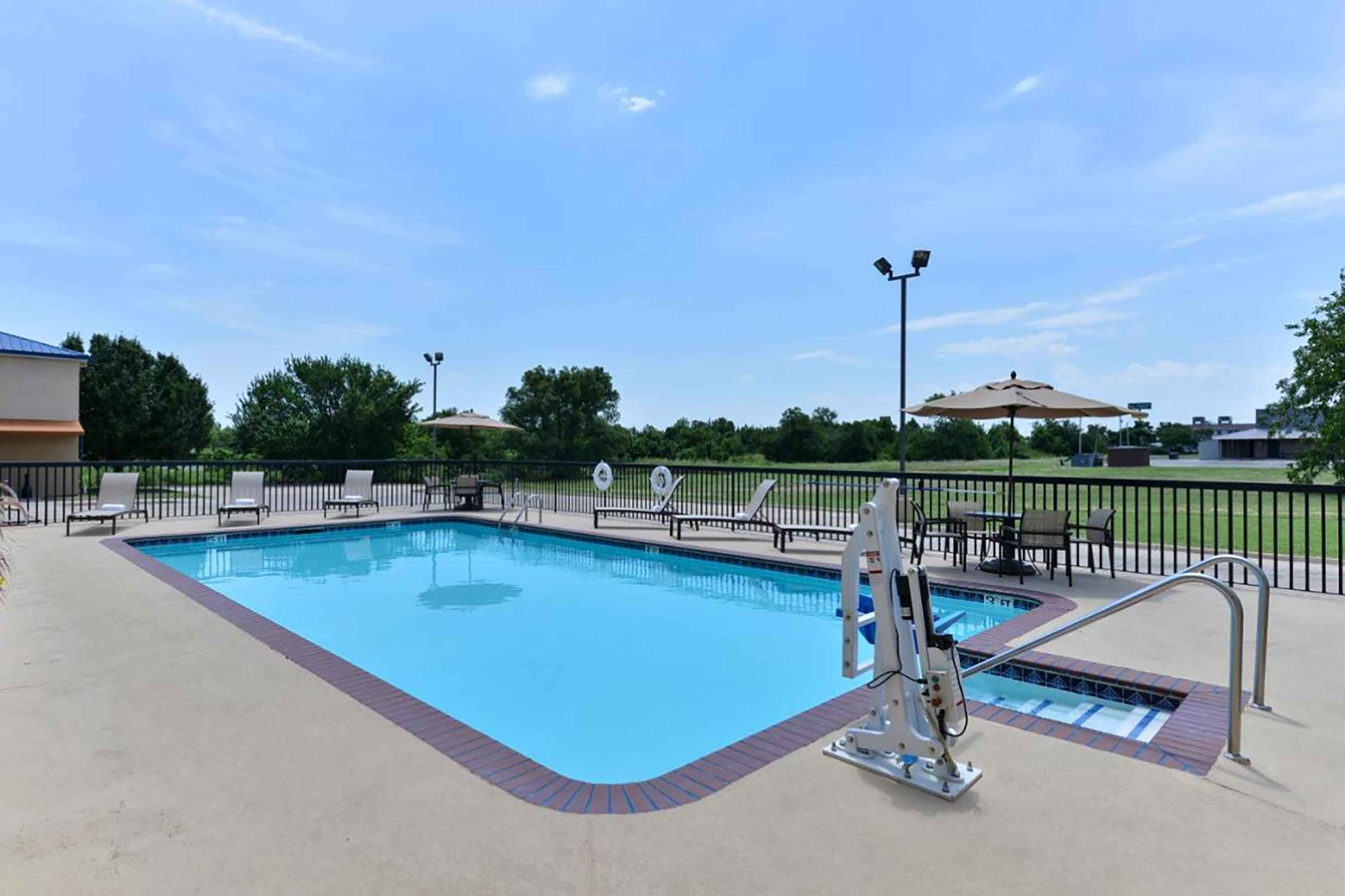Pool at the Baymont by Wyndham Ardmore I-35 in Ardmore, Oklahoma