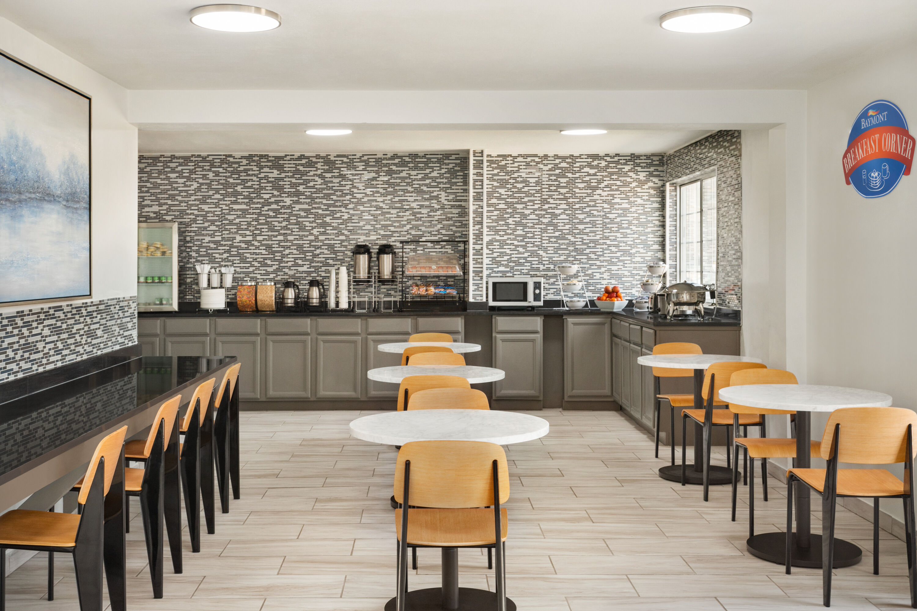 Free breakfast at Baymont by Wyndham Blackwell I-35 in Blackwell, Oklahoma