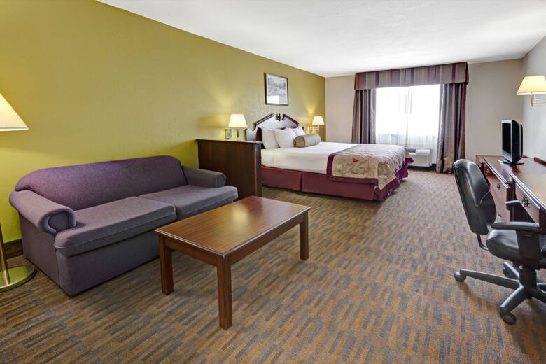 Guest room at the Baymont Inn & Suites El Reno in El Reno, Oklahoma