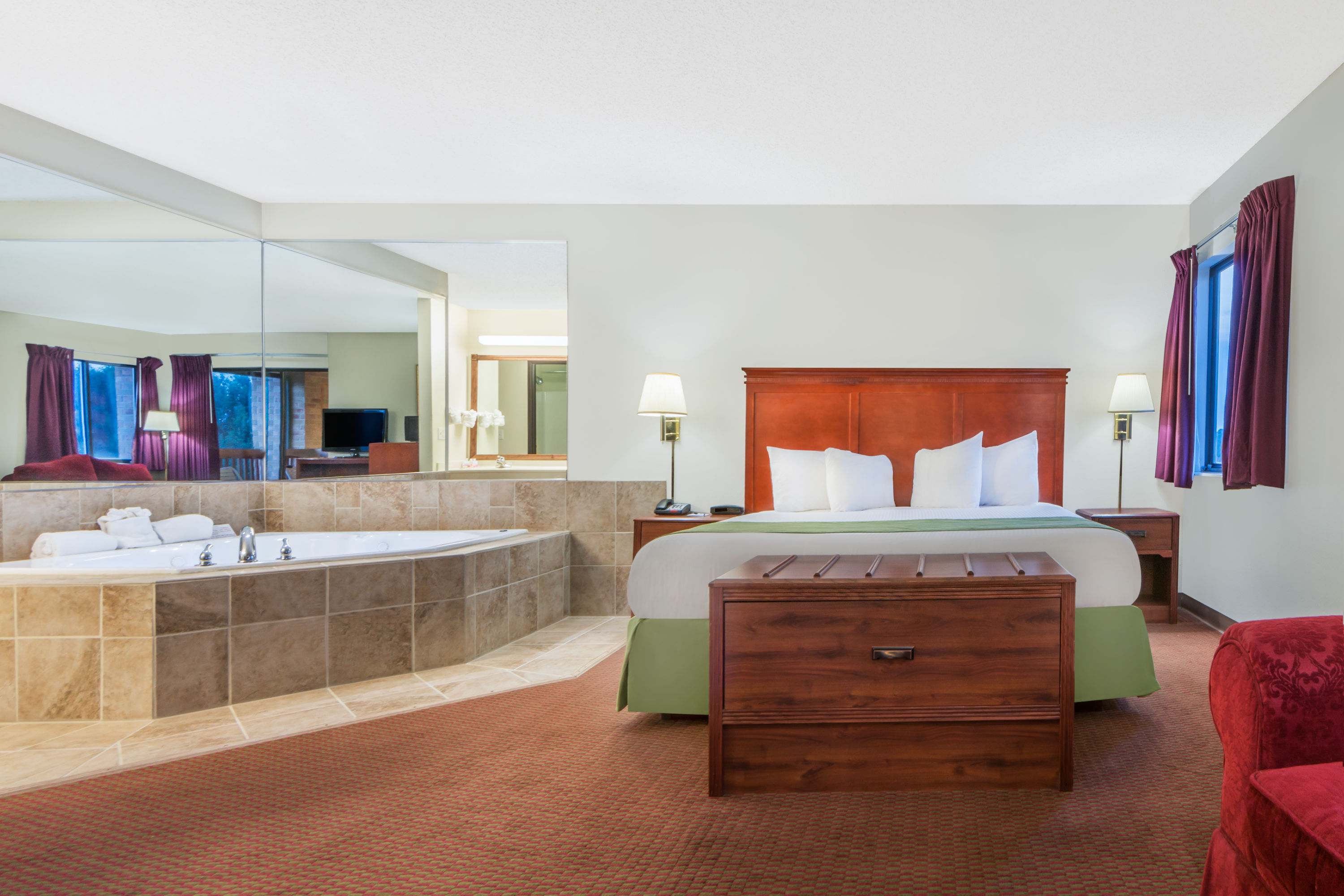 Guest room at the Baymont by Wyndham Enid in Enid, Oklahoma