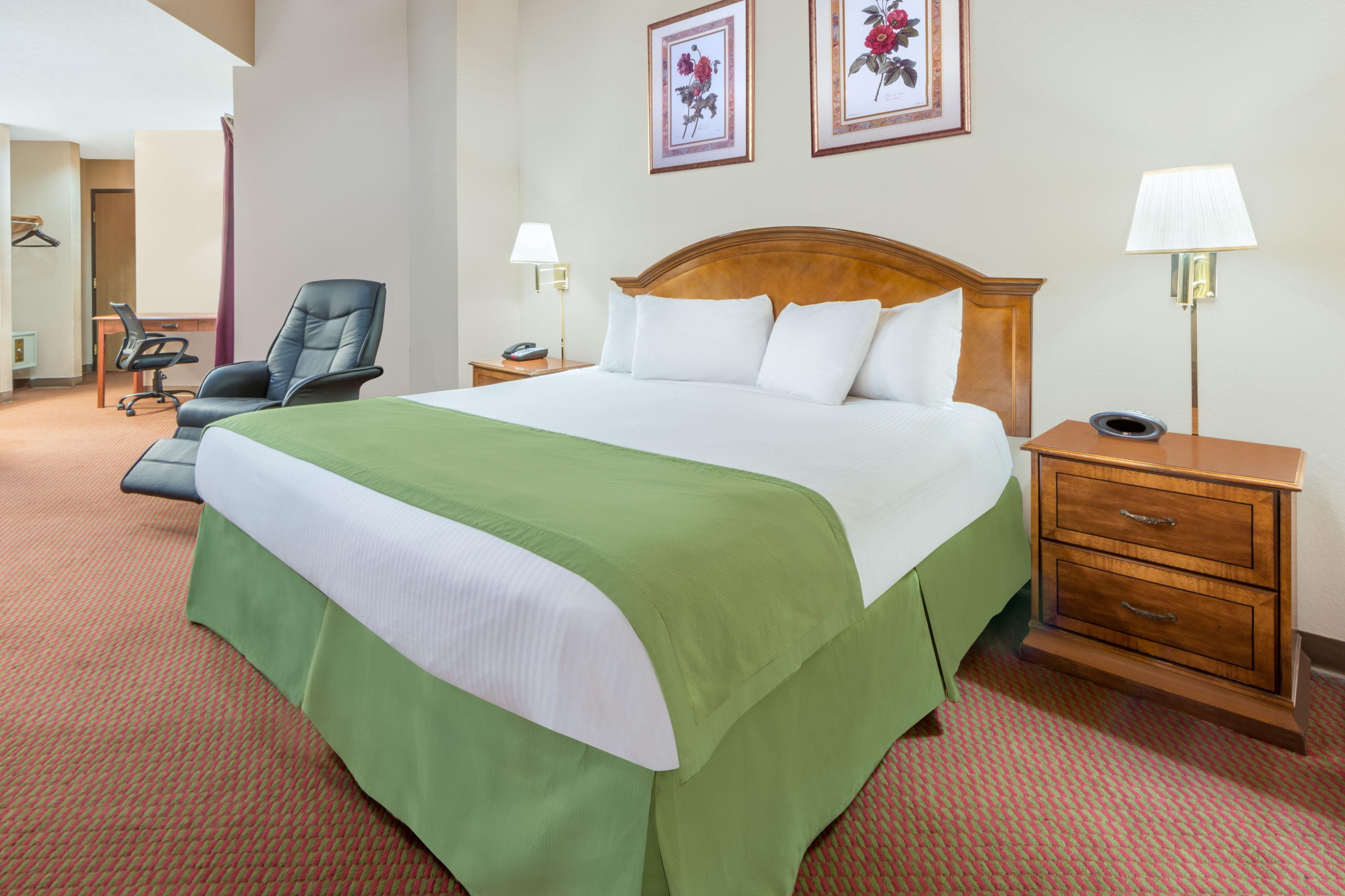 Guest room at the Baymont by Wyndham Enid in Enid, Oklahoma