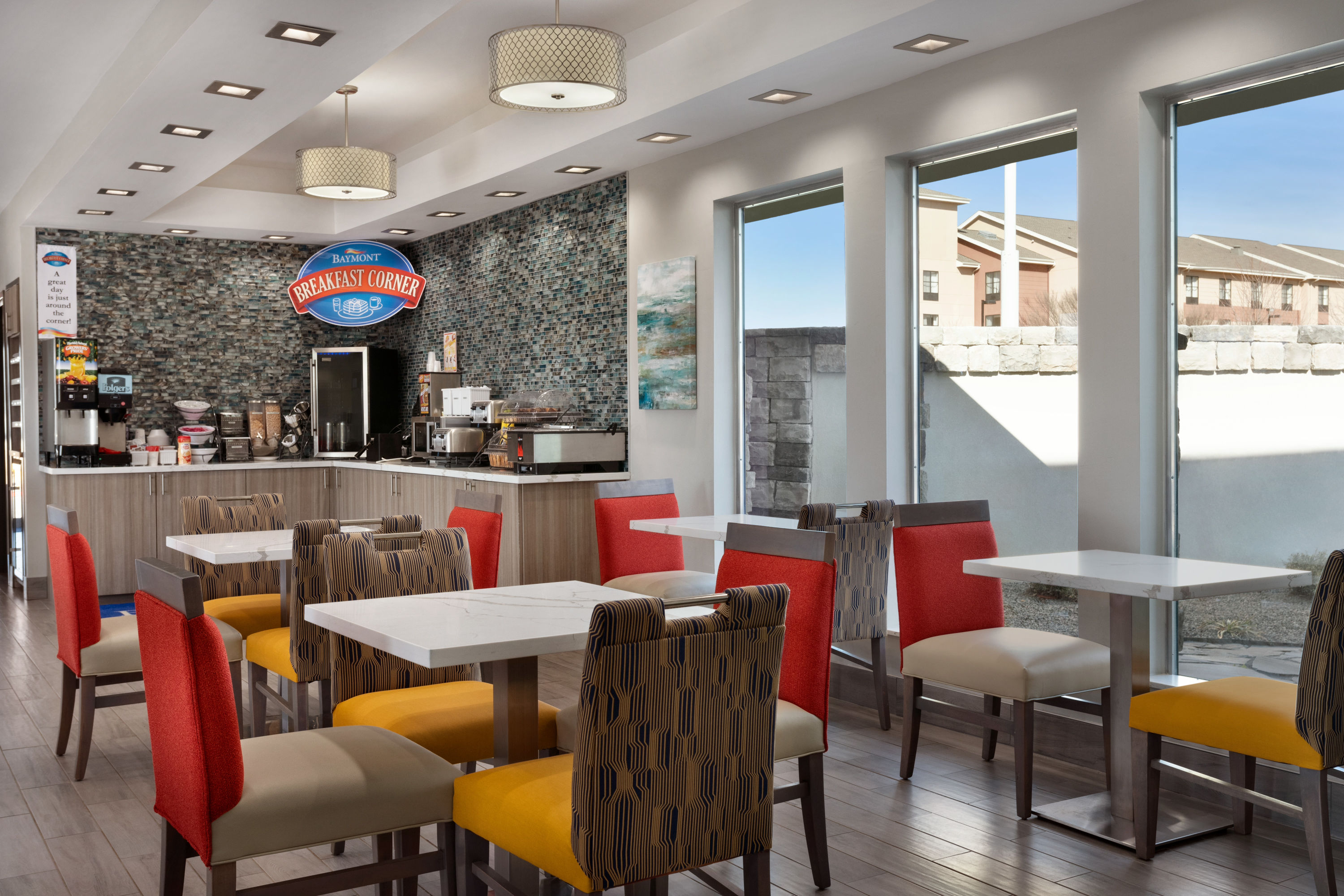 Free breakfast at Baymont by Wyndham Shawnee in Shawnee, Oklahoma