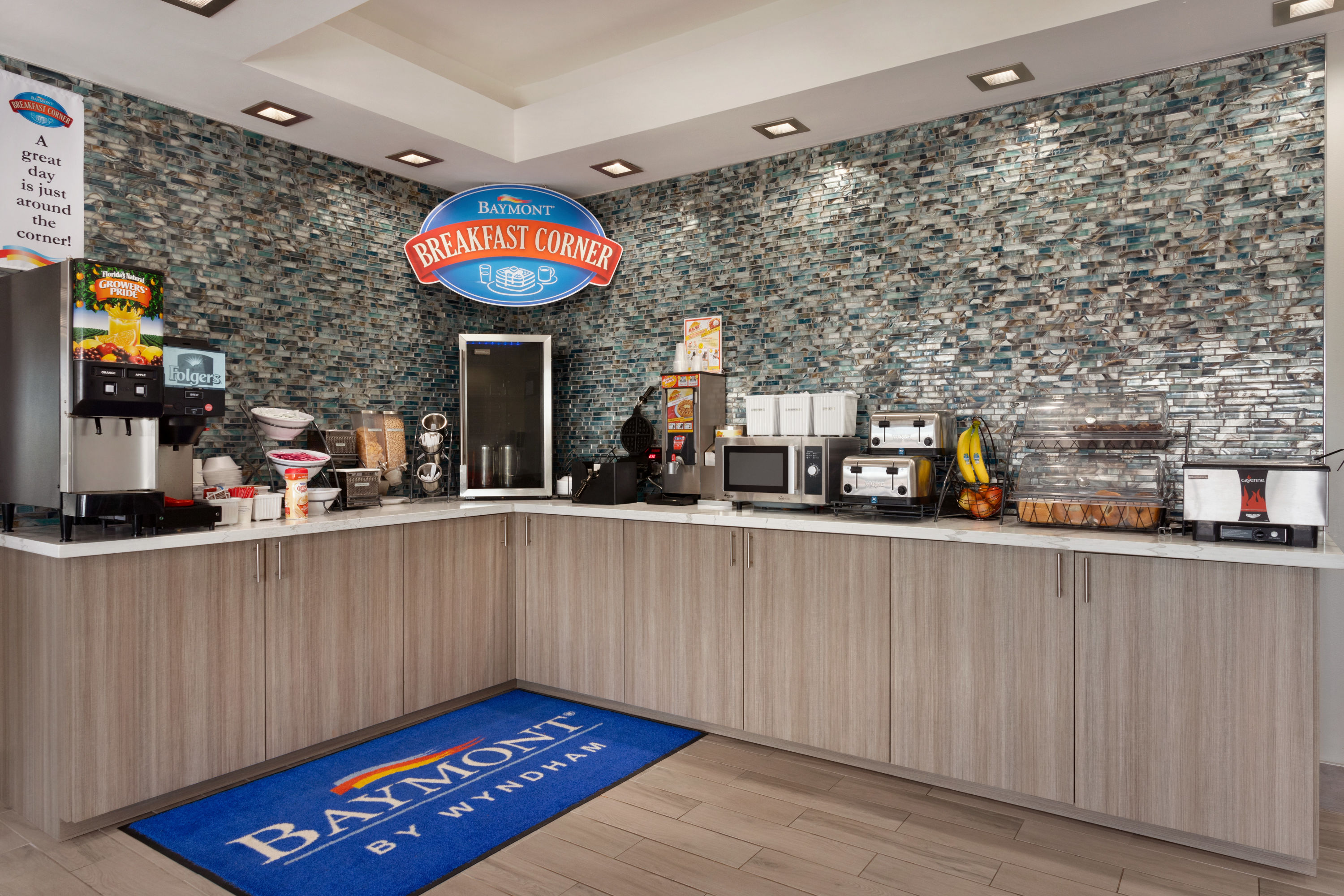 Free breakfast at Baymont by Wyndham Shawnee in Shawnee, Oklahoma