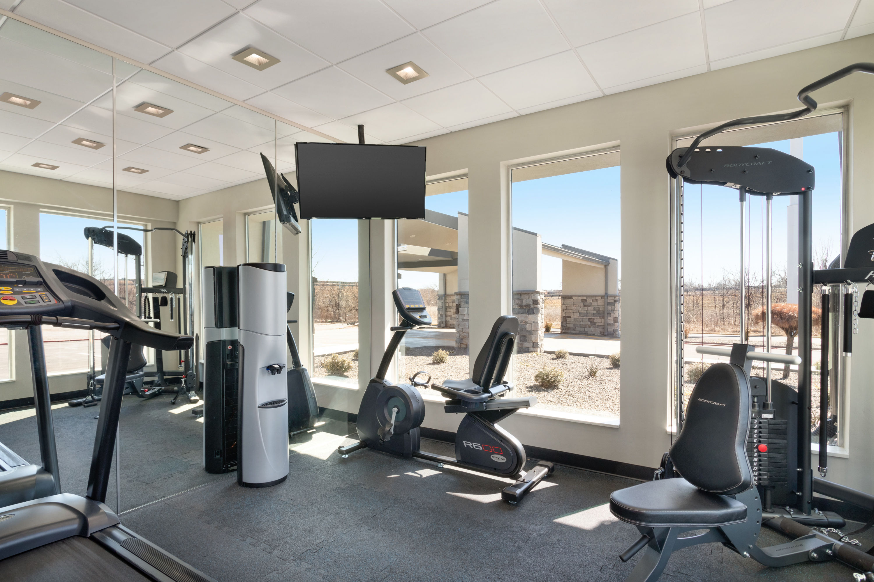 Fitness room at Baymont by Wyndham Shawnee in Shawnee, Oklahoma