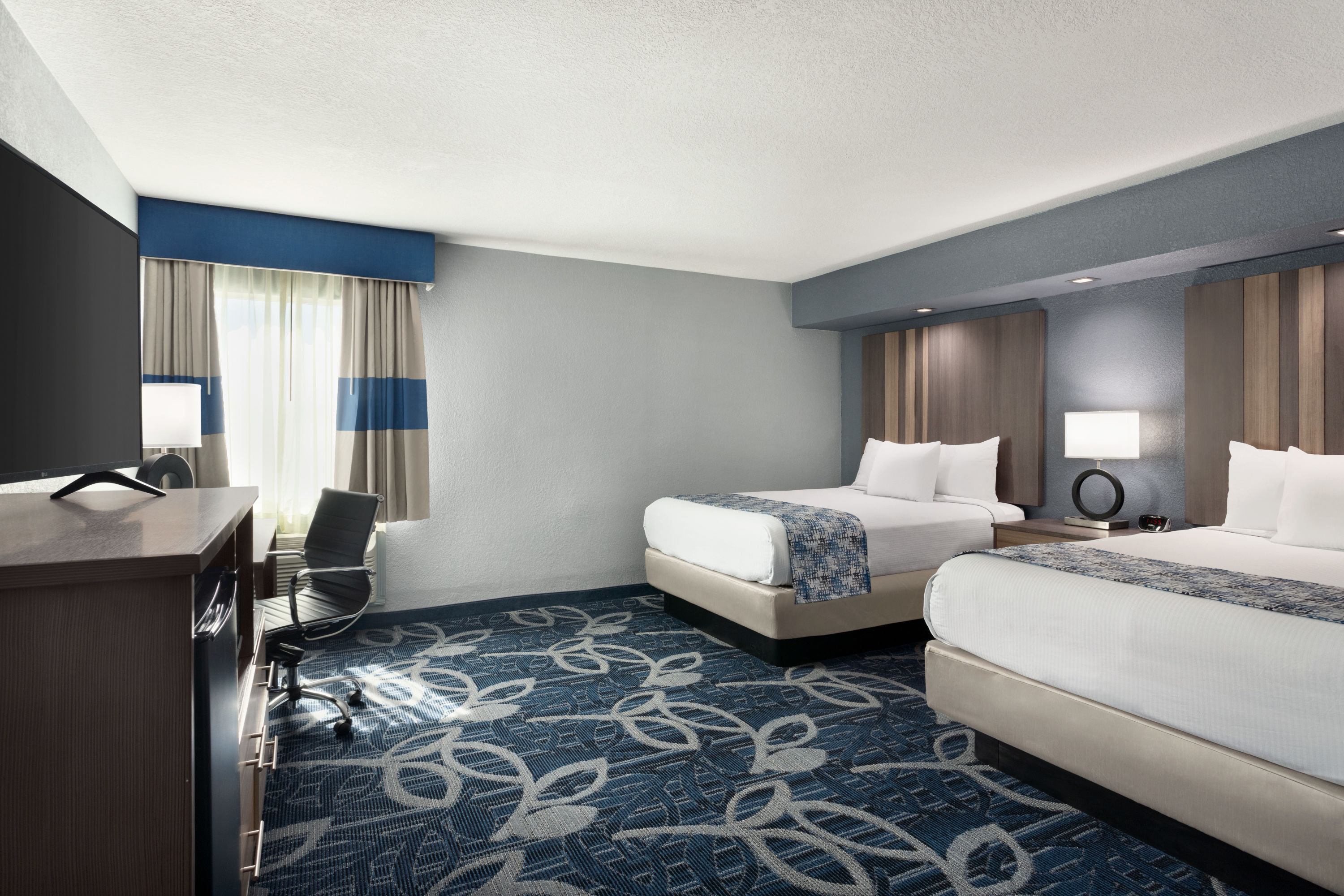 Guest room at the Baymont by Wyndham Shawnee in Shawnee, Oklahoma