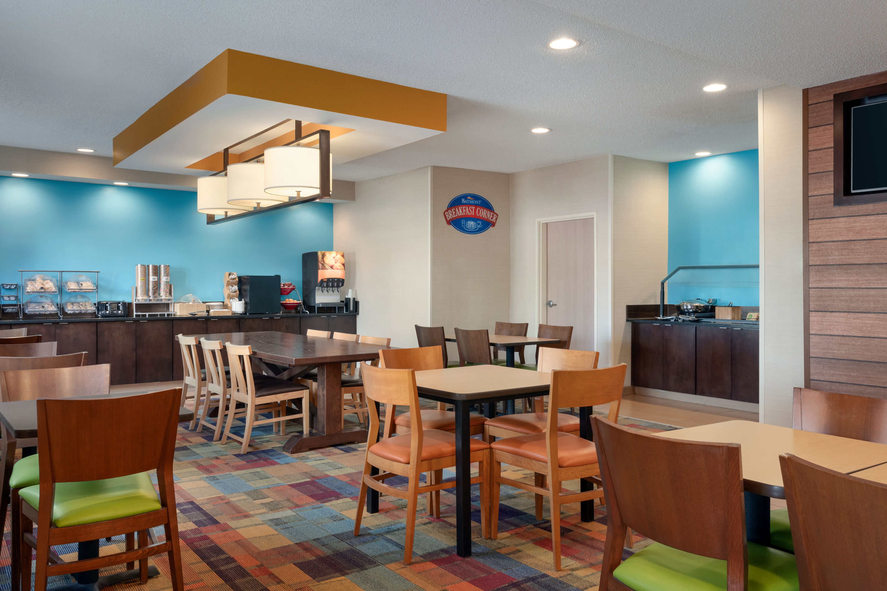 Free breakfast at Baymont by Wyndham Tulsa in Tulsa, Oklahoma
