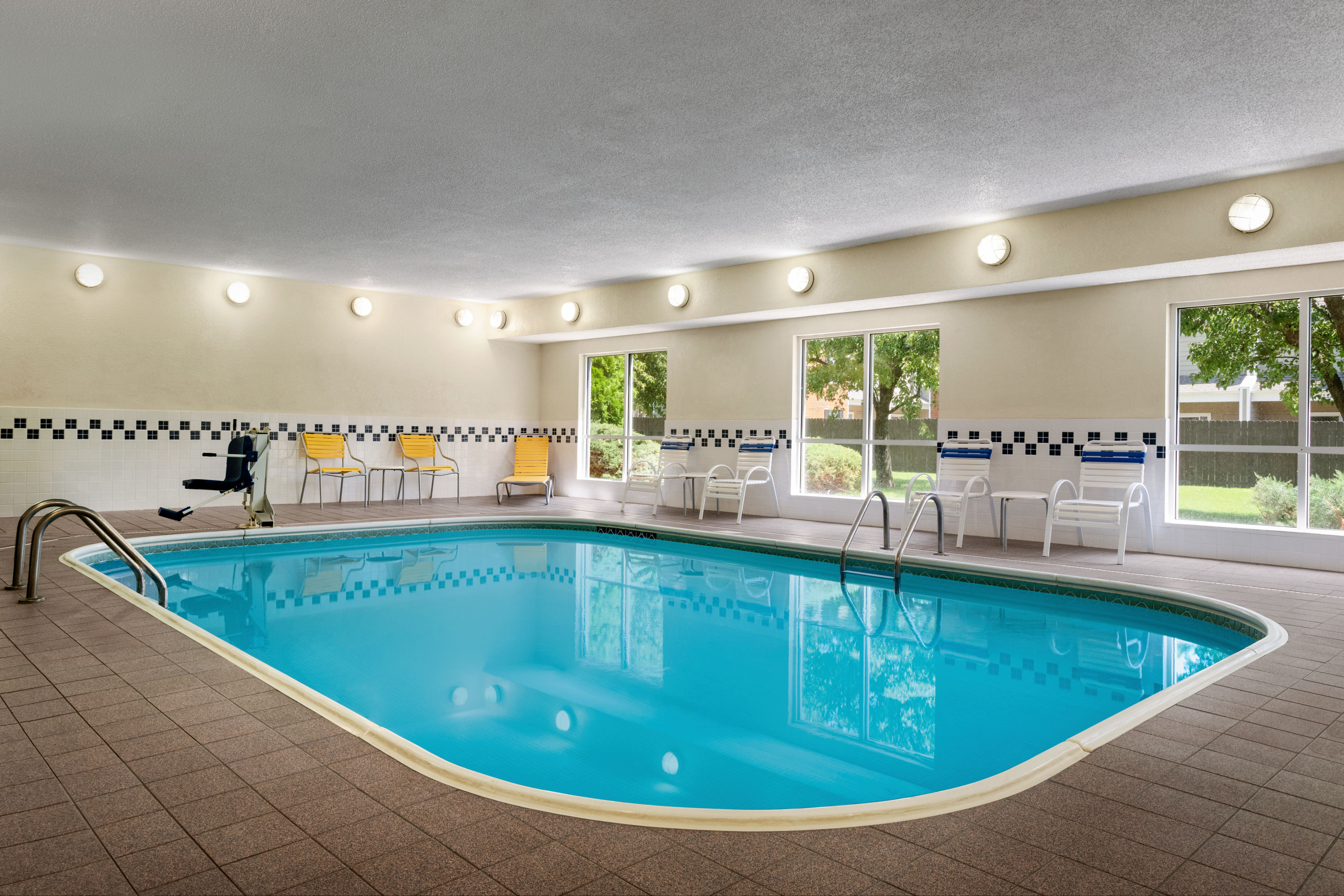 Indoor pool at the Baymont by Wyndham Tulsa in Tulsa, Oklahoma