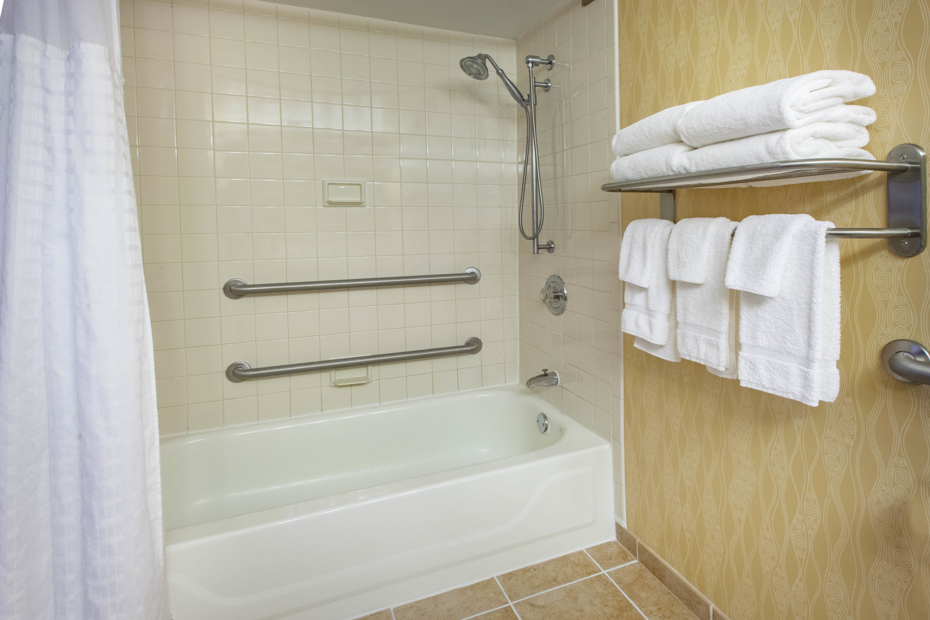 Guest room at the Baymont by Wyndham Harrisburg in Harrisburg, Pennsylvania