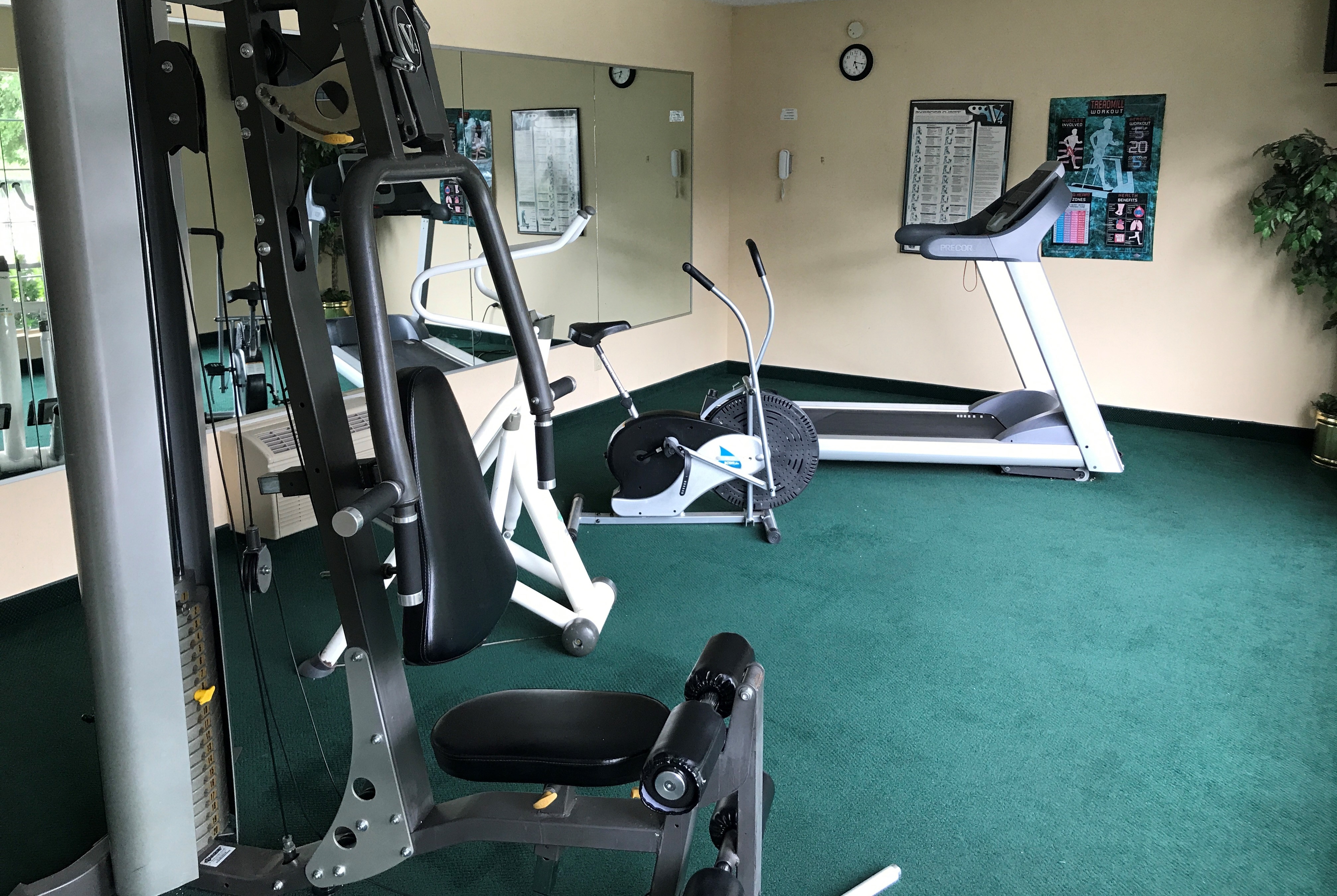 Fitness room at Baymont by Wyndham Anderson Clemson in Anderson, South Carolina