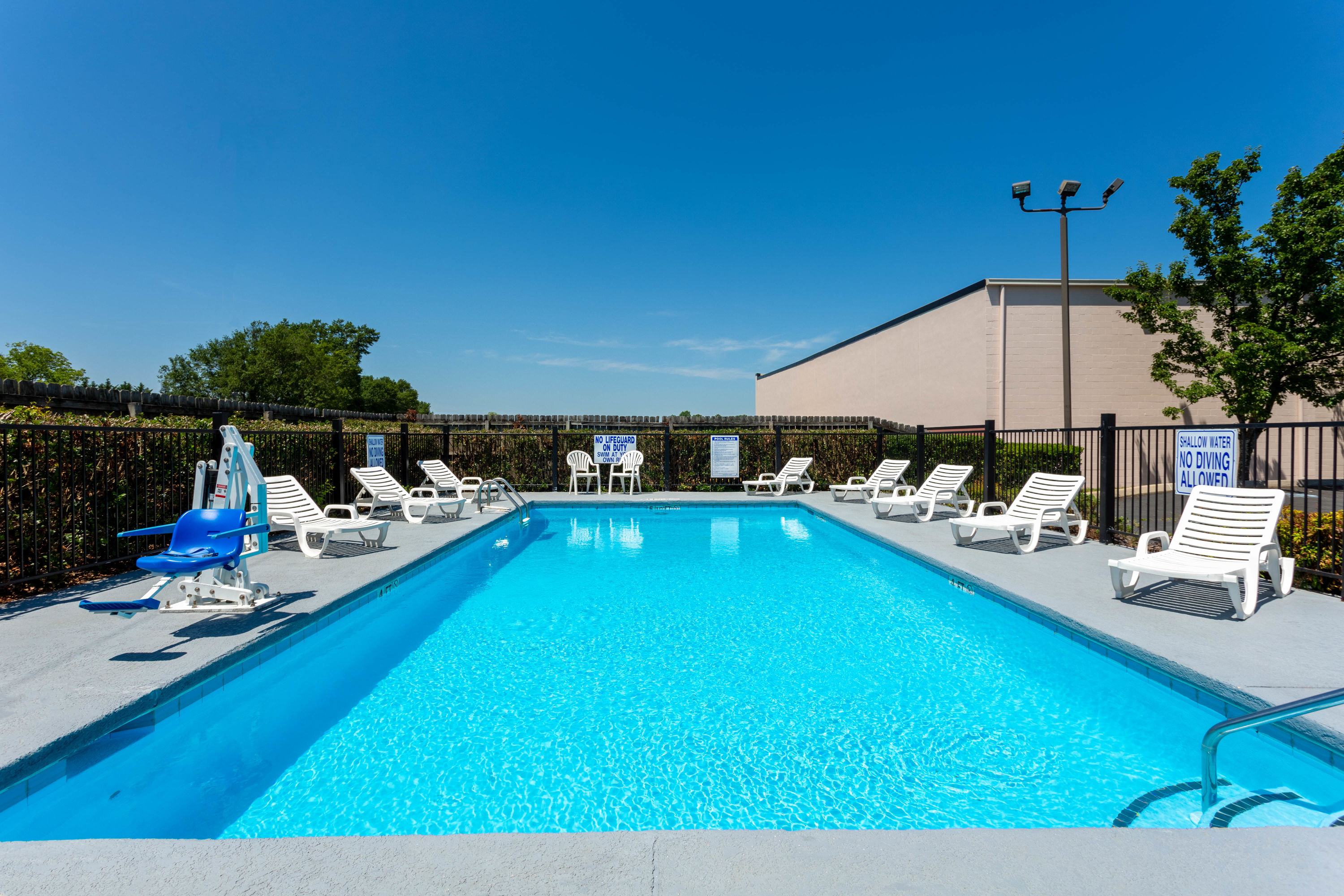 Pool at the Baymont by Wyndham Easley/Greenville in Easley, South Carolina