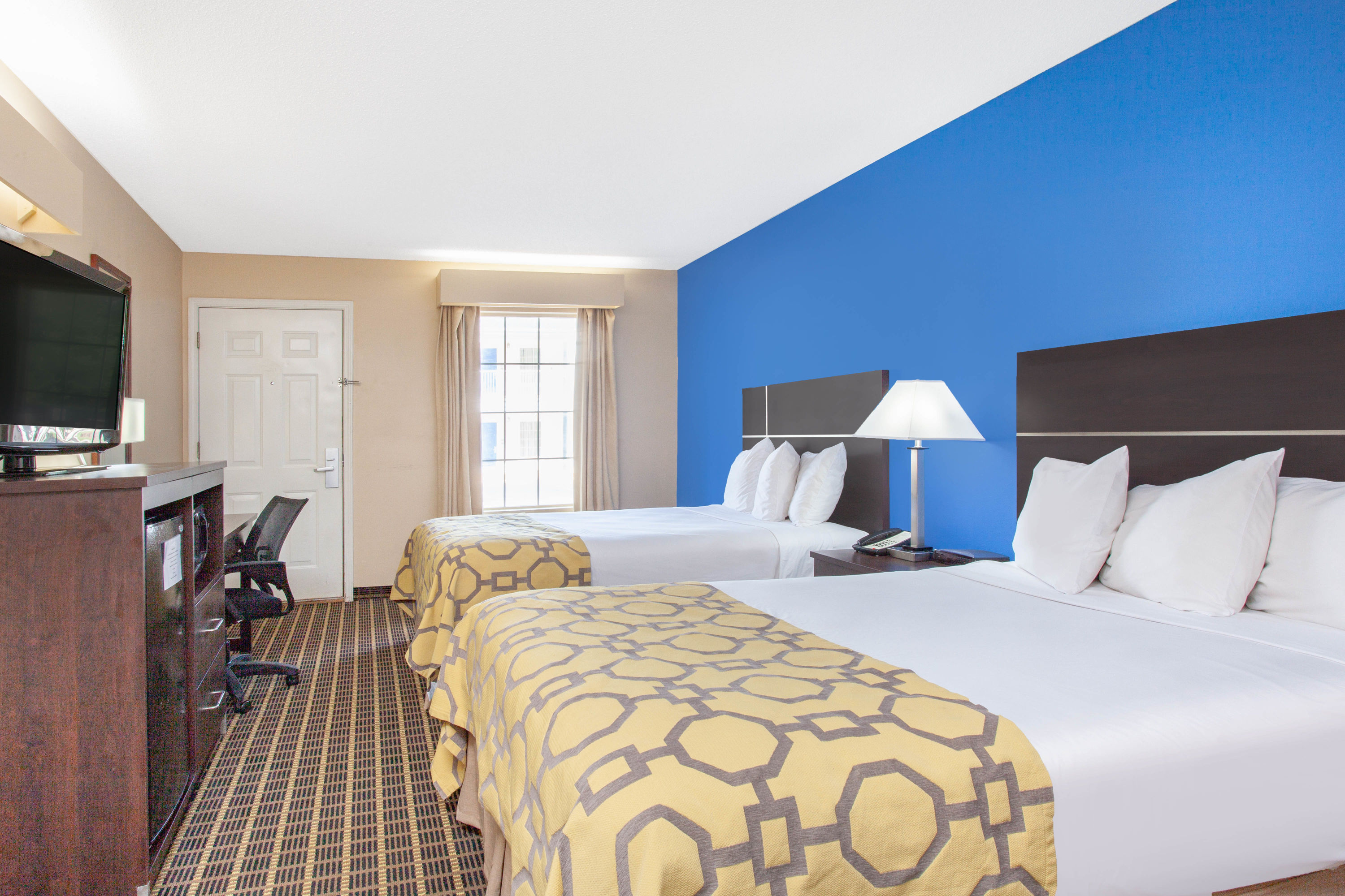 Guest room at the Baymont by Wyndham Greenwood in Greenwood, South Carolina
