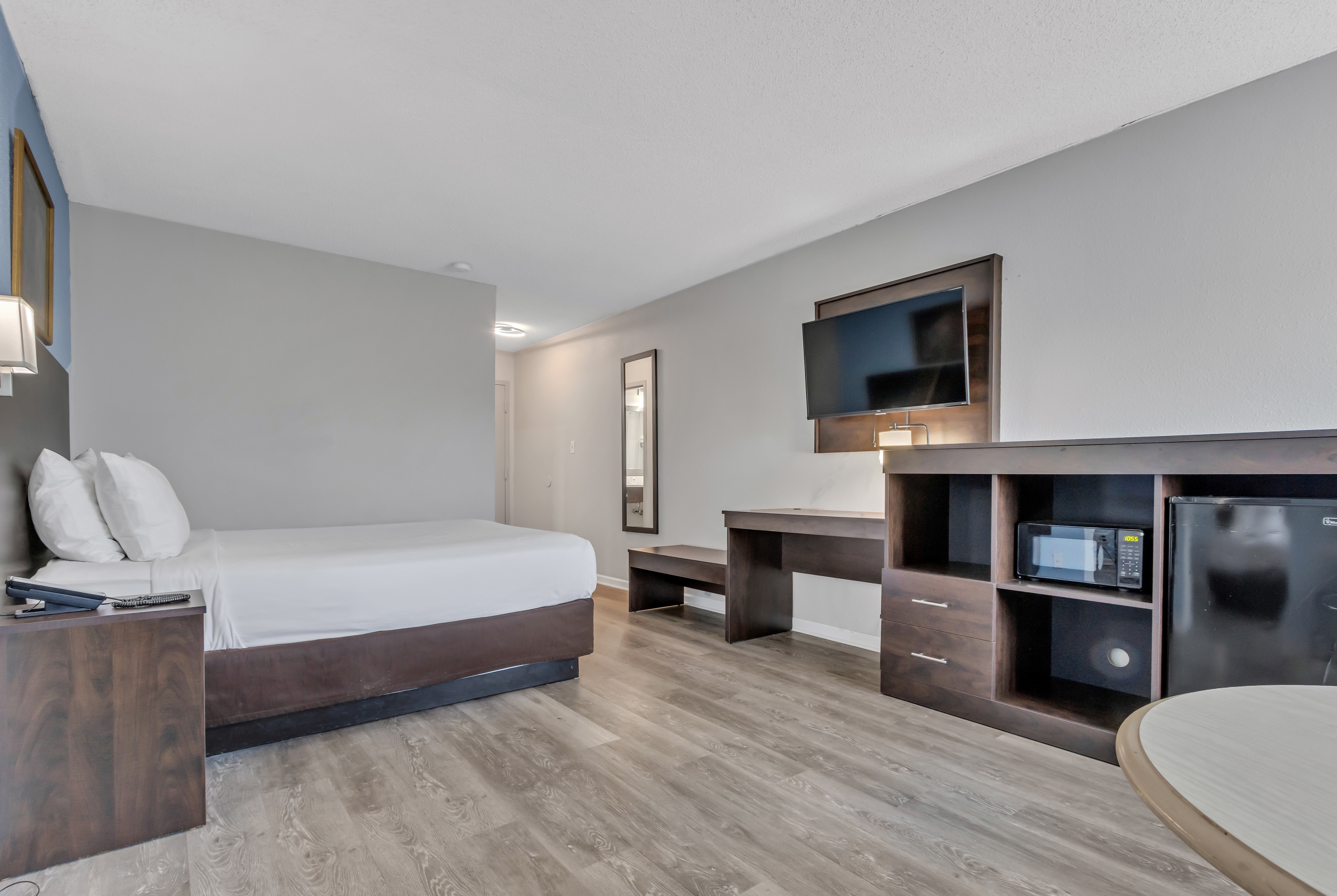 Guest room at the Baymont by Wyndham North Myrtle Beach in North Myrtle Beach, South Carolina