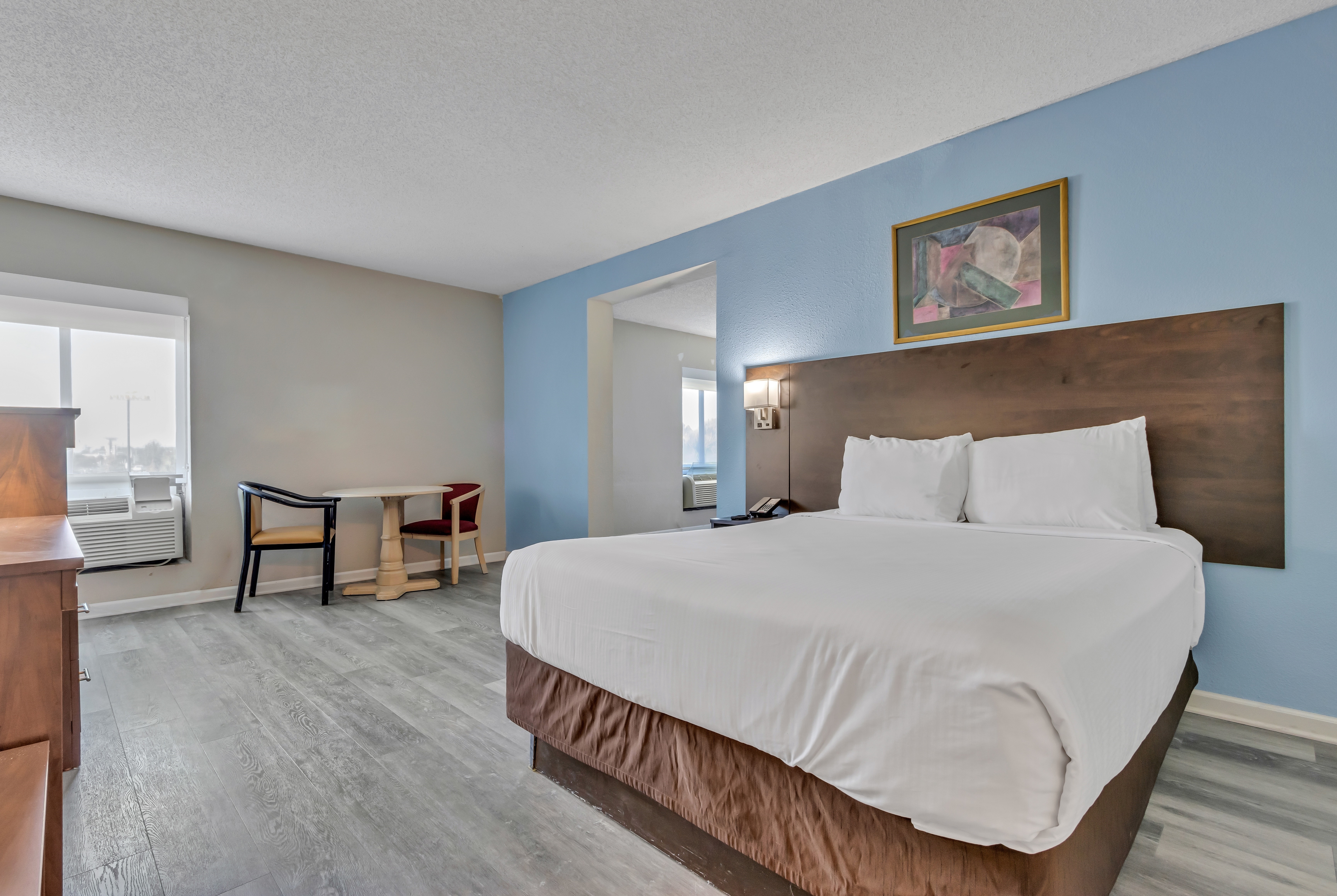 Guest room at the Baymont by Wyndham North Myrtle Beach in North Myrtle Beach, South Carolina