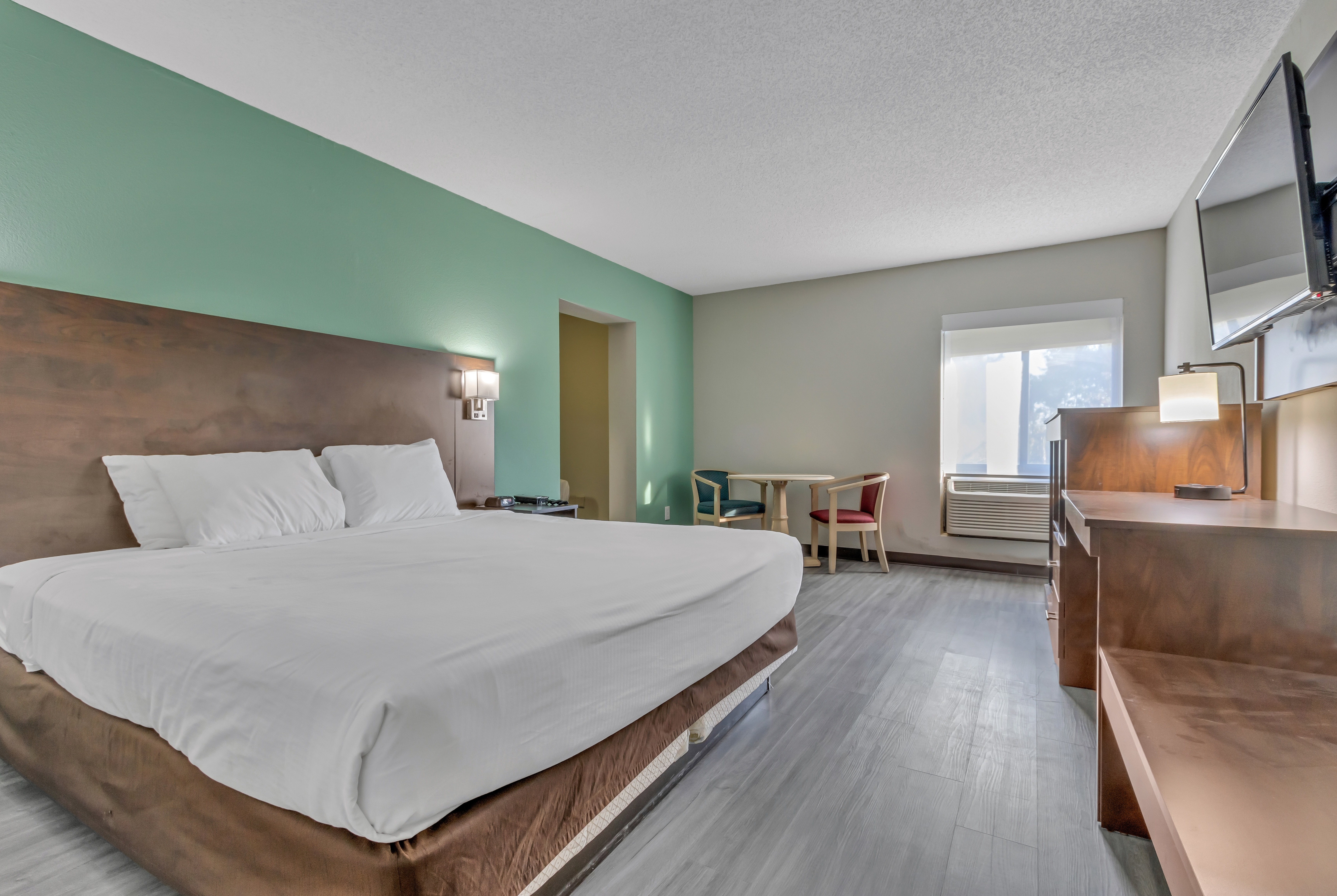 Guest room at the Baymont by Wyndham North Myrtle Beach in North Myrtle Beach, South Carolina