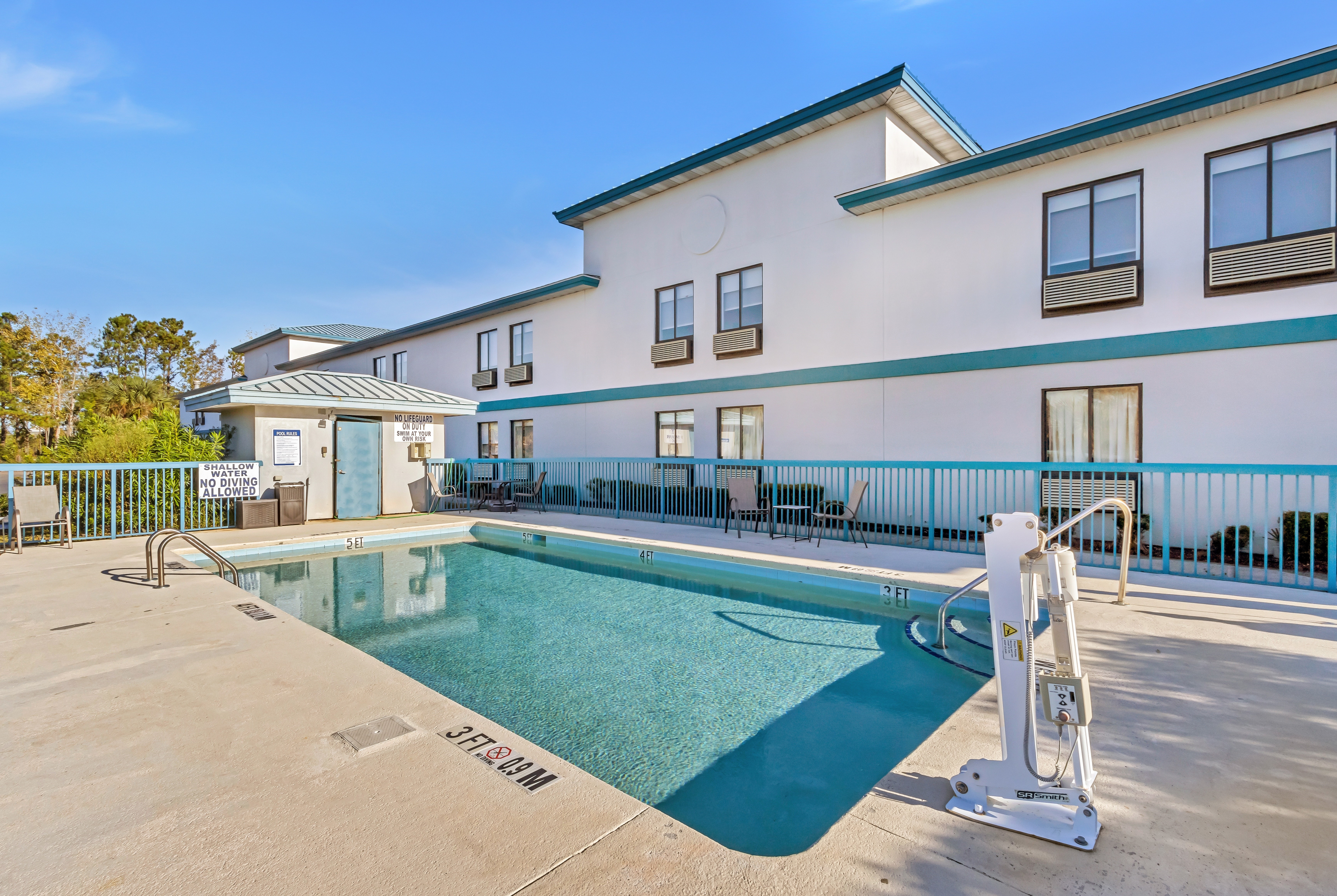 Pool at the Baymont by Wyndham North Myrtle Beach in North Myrtle Beach, South Carolina
