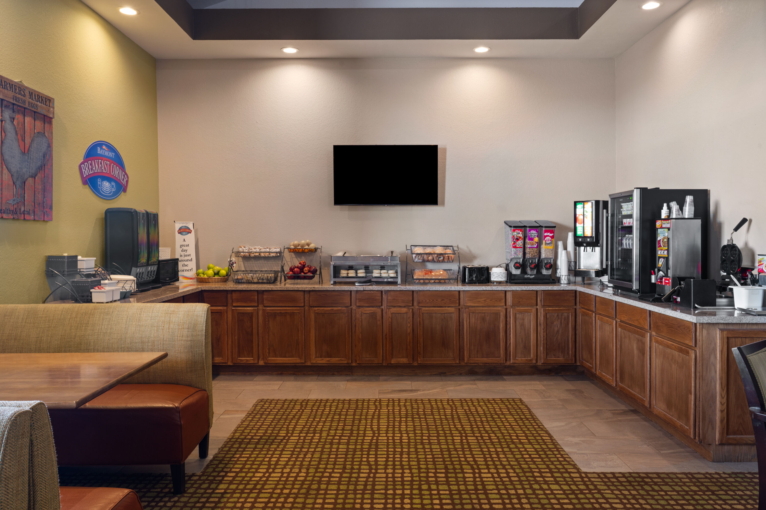 Free breakfast at Baymont by Wyndham Oacoma in Oacoma, South Dakota