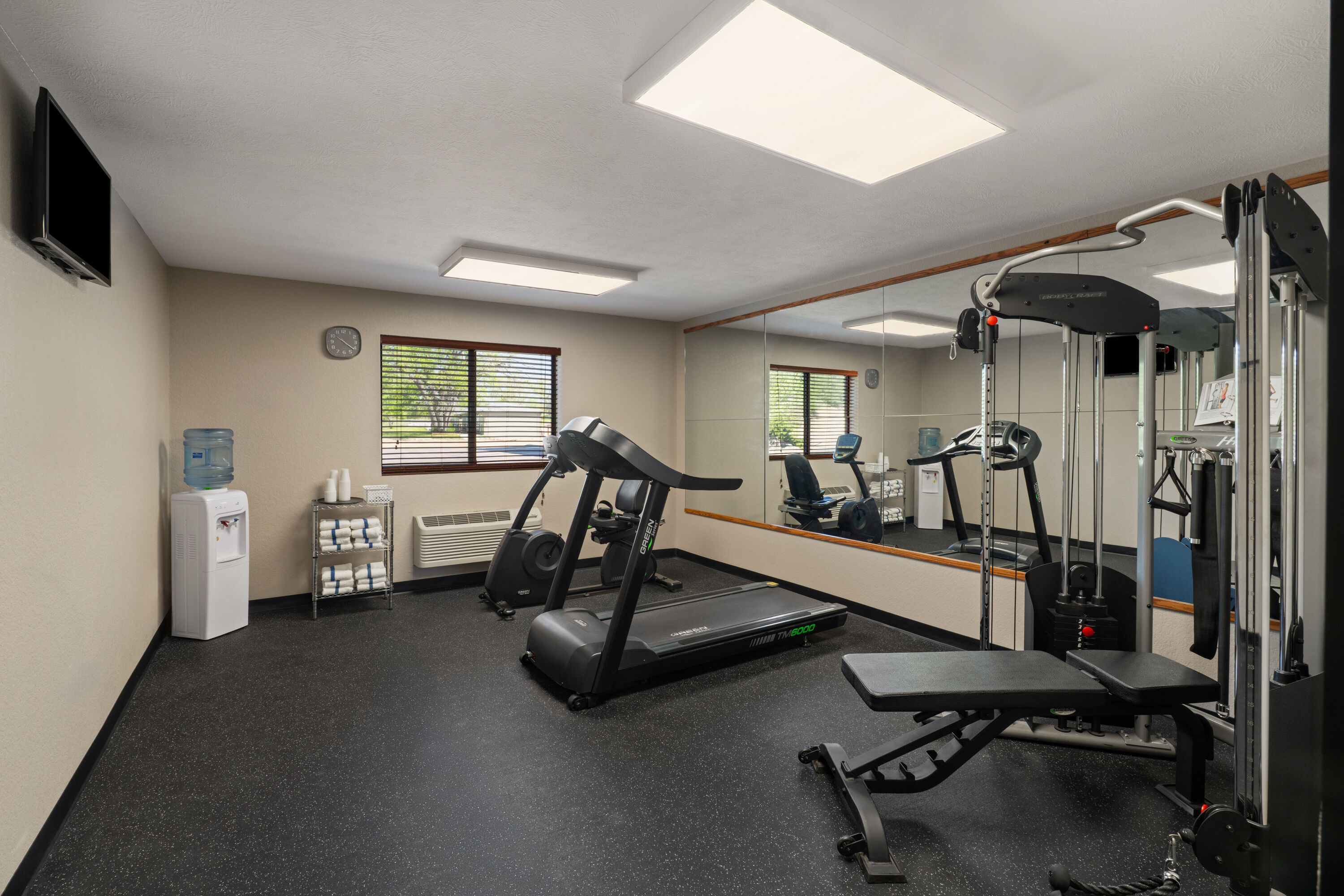 Fitness room at Baymont by Wyndham Oacoma in Oacoma, South Dakota