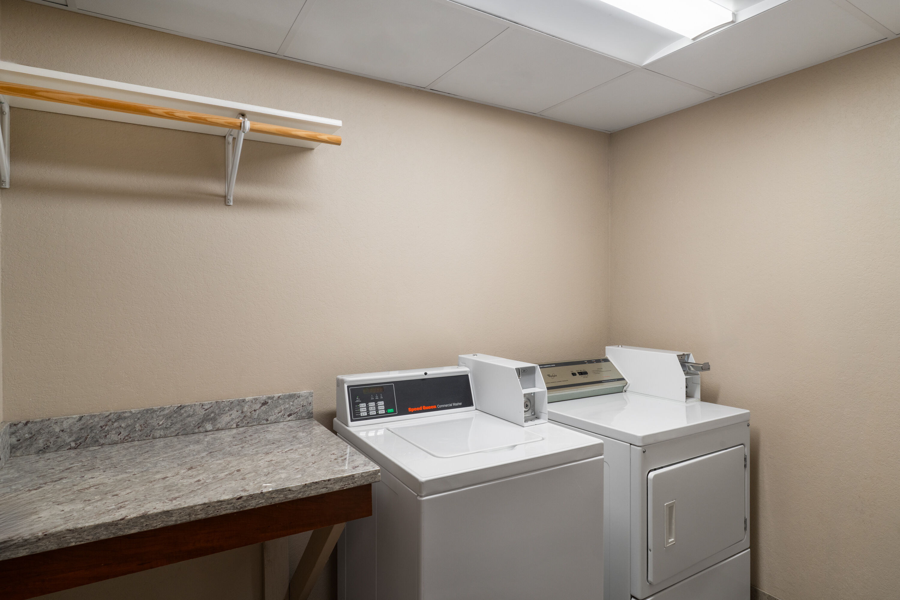 Laundry facilities at Baymont by Wyndham Oacoma in Oacoma, South Dakota