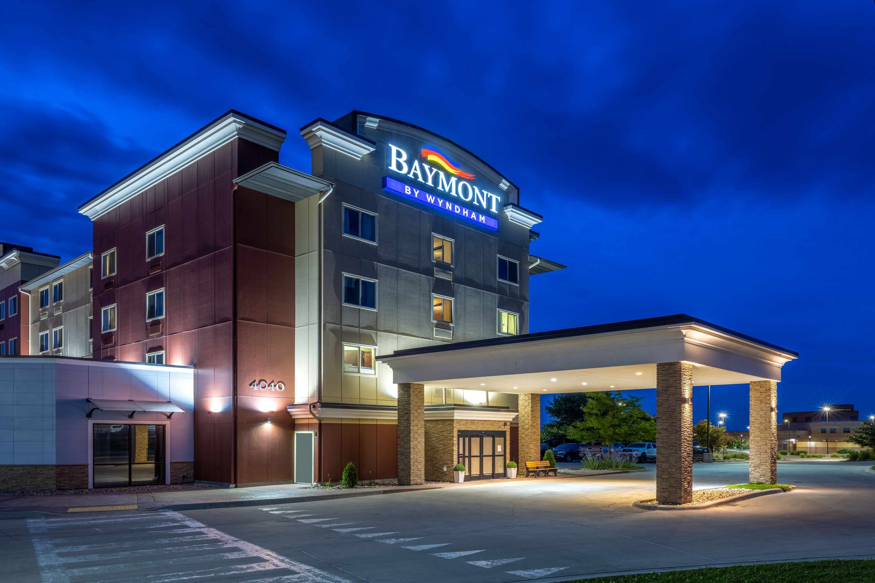 Exterior of Baymont by Wyndham Rapid City hotel in Rapid City, South Dakota