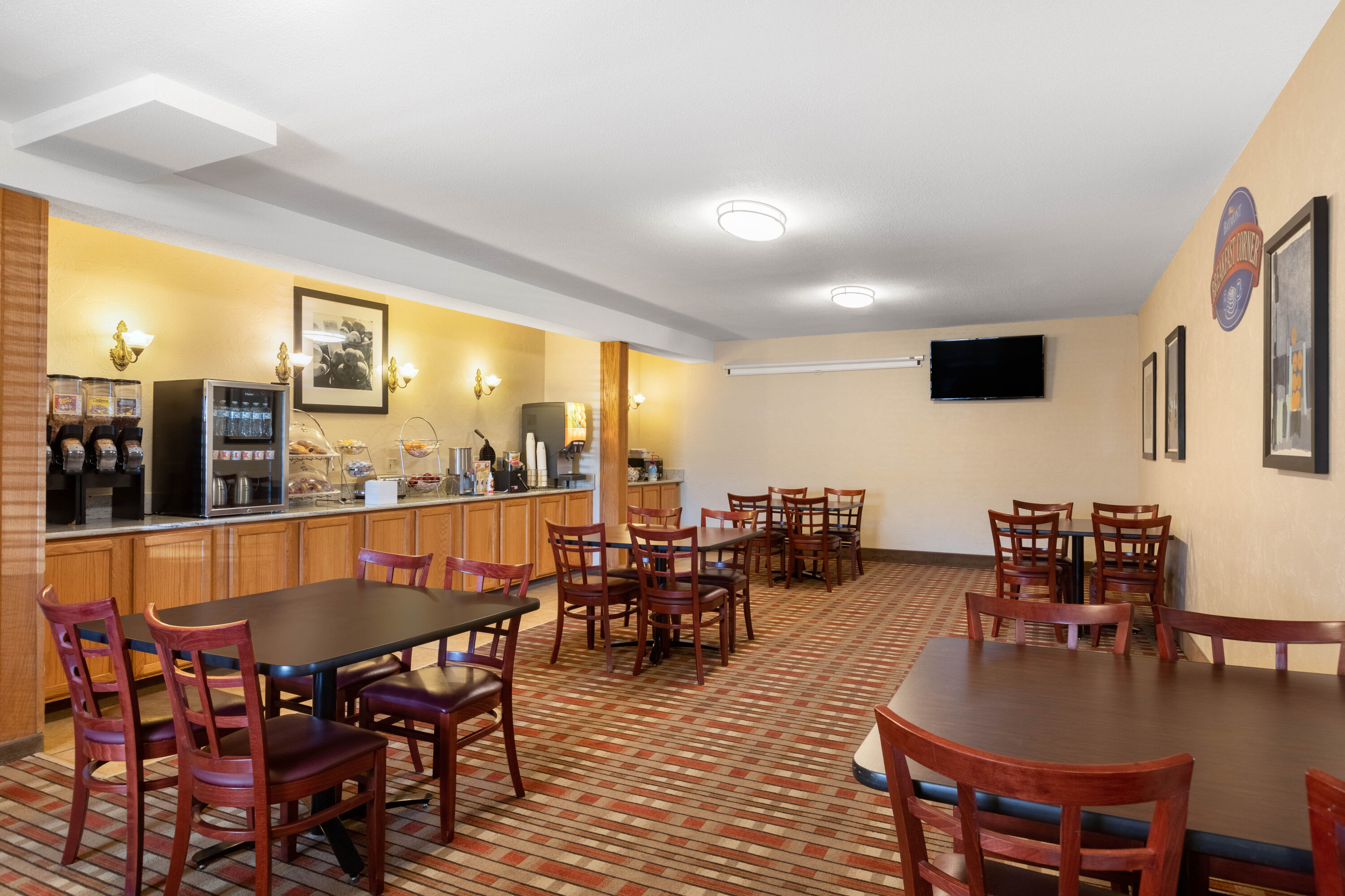 Free breakfast at Baymont by Wyndham Spearfish in Spearfish, South Dakota