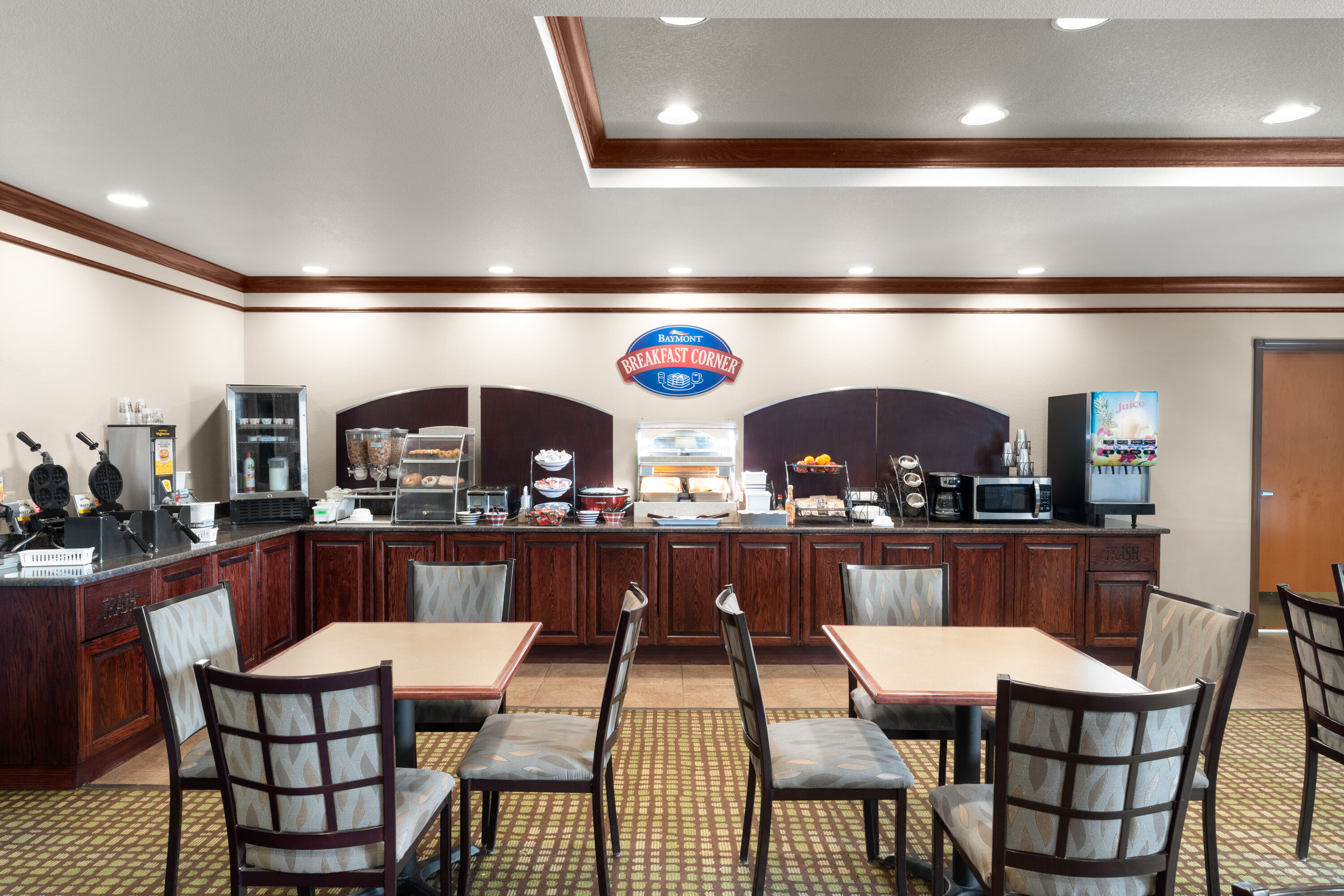 Free breakfast at Baymont Inn & Suites by Wyndham Sturgis in Sturgis, South Dakota
