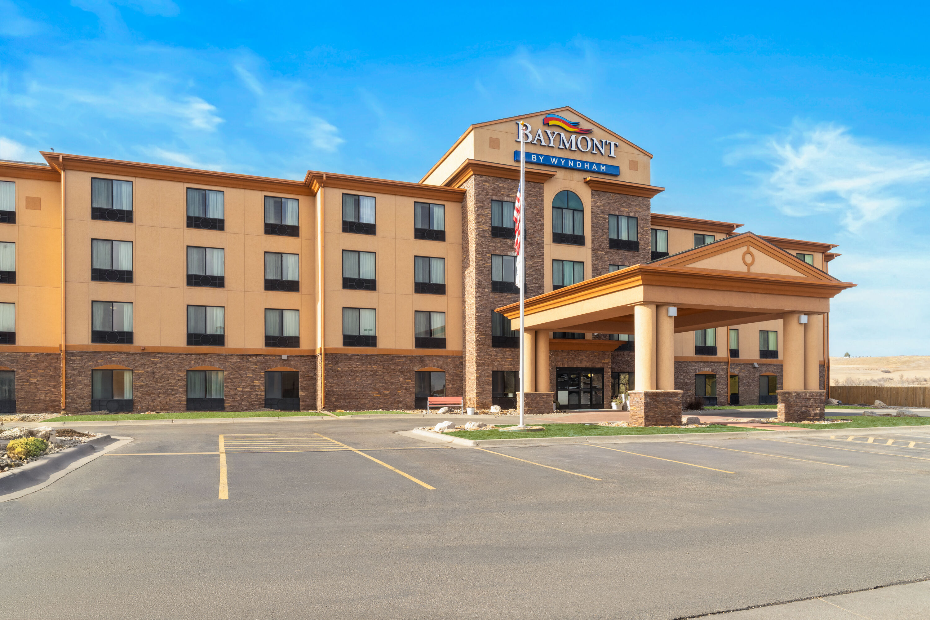 Exterior Day Image of Baymont Inn & Suites by Wyndham Sturgis hotel in Sturgis, South Dakota