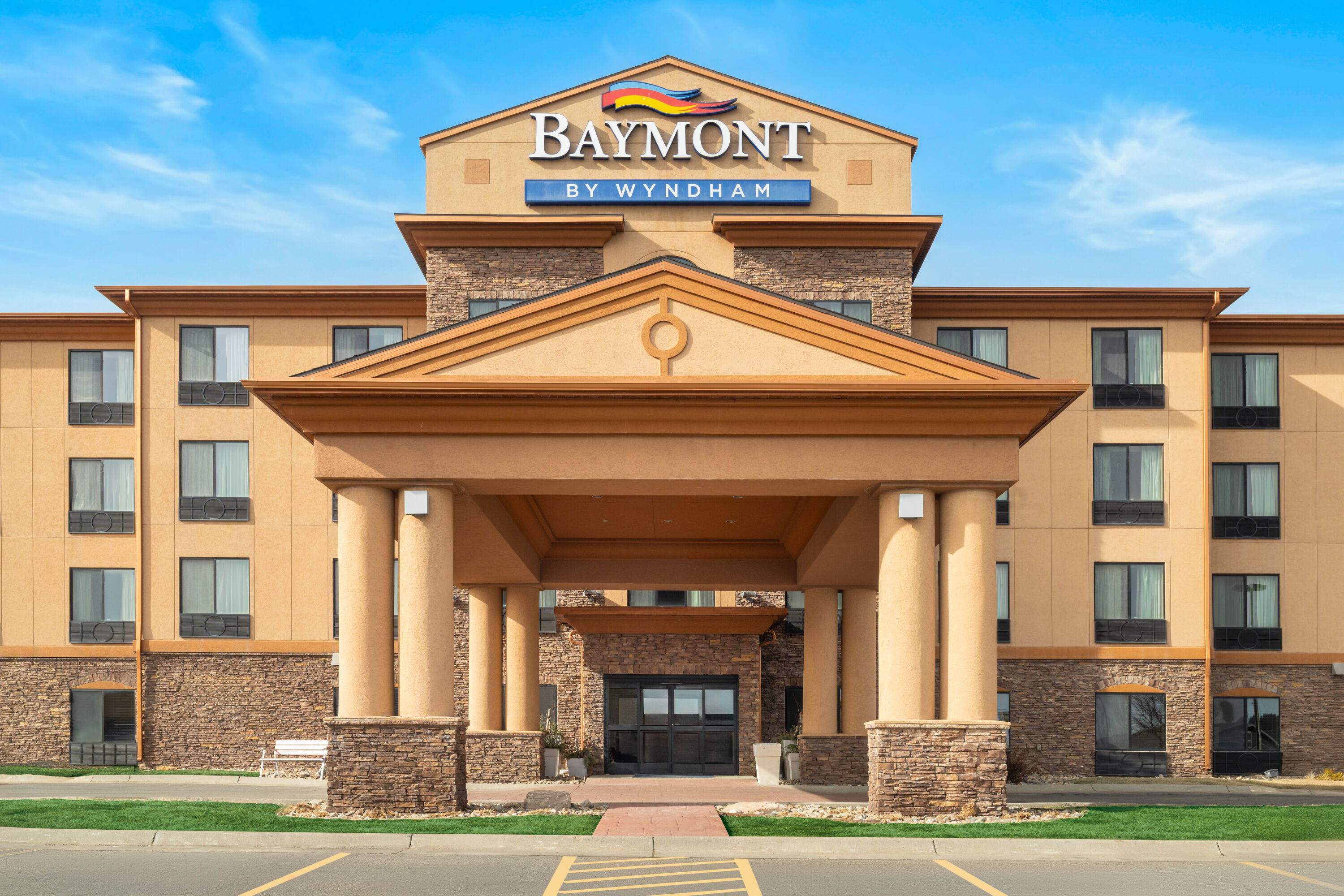 Exterior Day Image of Baymont Inn & Suites by Wyndham Sturgis hotel in Sturgis, South Dakota