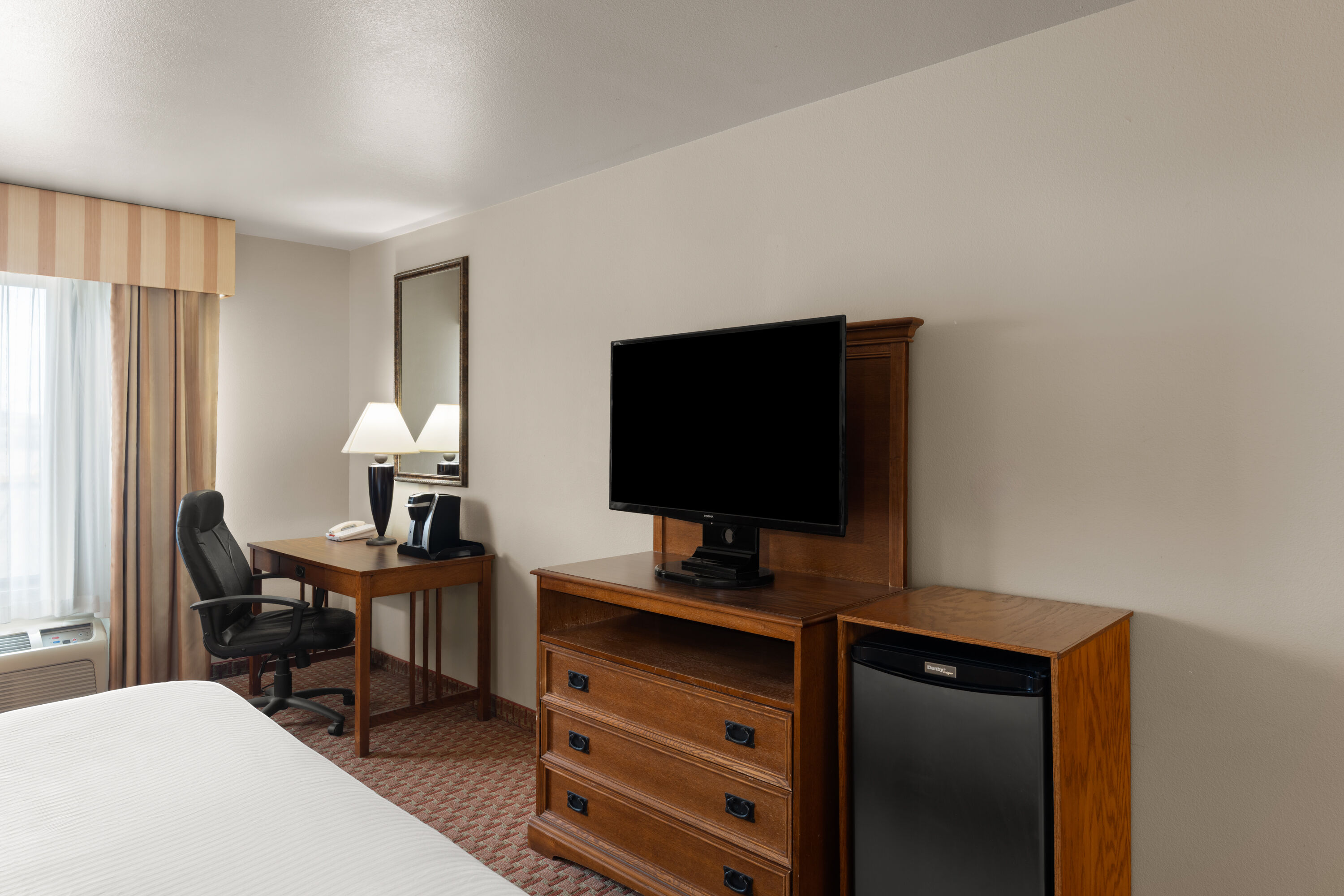 Guest room at the Baymont Inn & Suites by Wyndham Sturgis in Sturgis, South Dakota