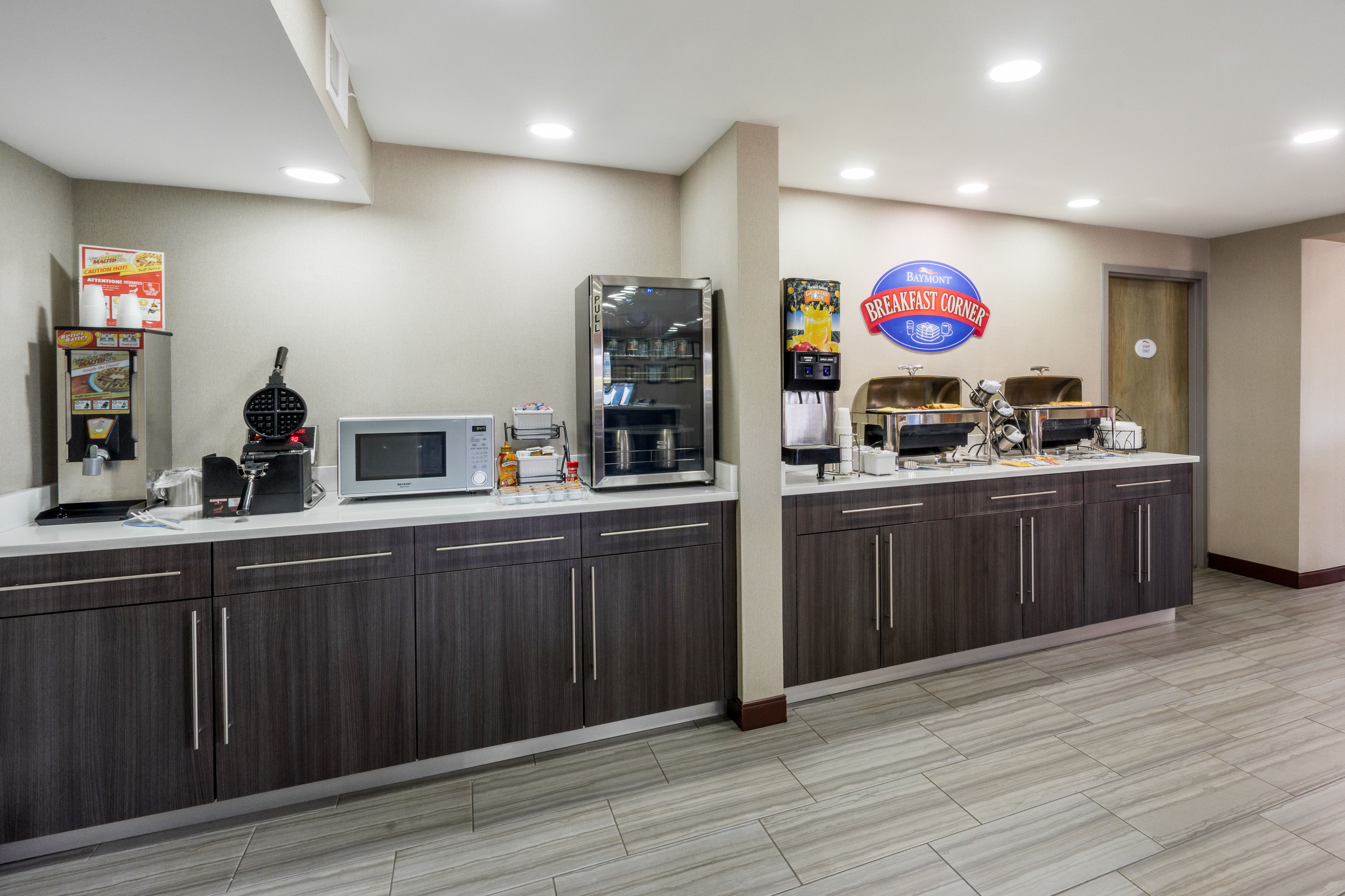 Free breakfast at Baymont by Wyndham Clarksville in Clarksville, Tennessee