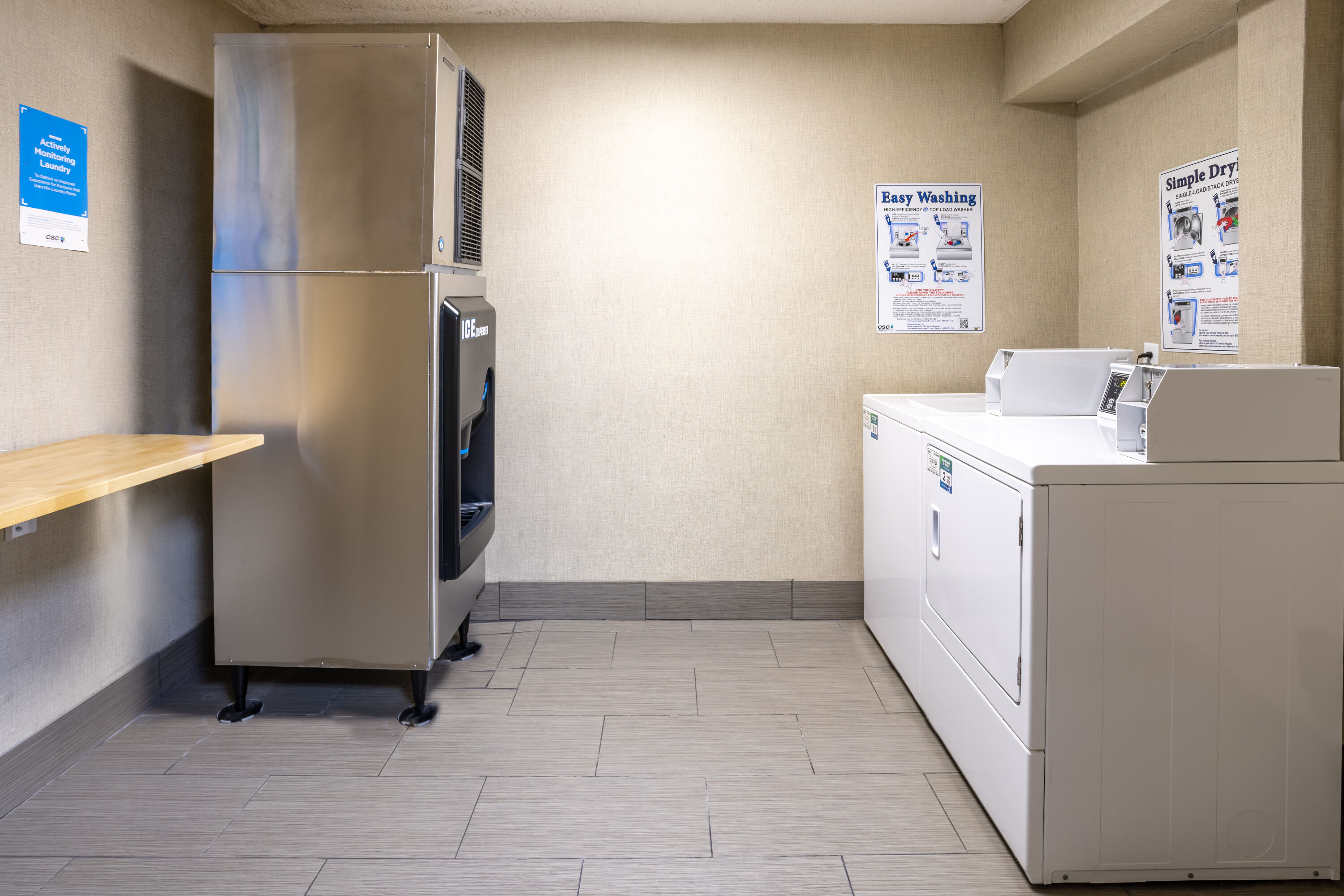 Laundry facilities at Baymont by Wyndham La Vergne/Nashville I-24 East in La Vergne, Tennessee