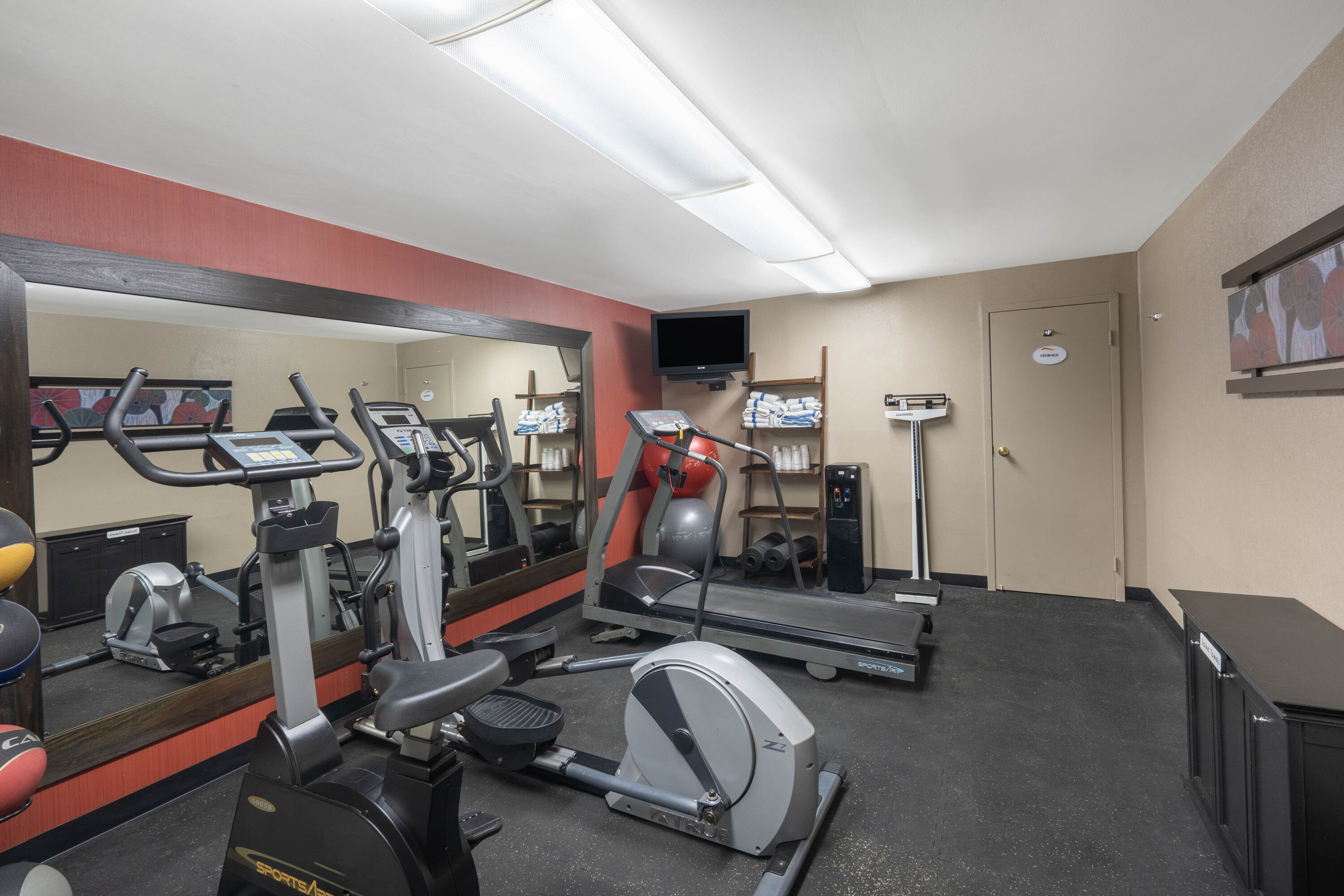 Fitness room at Baymont by Wyndham Murfreesboro in Murfreesboro, Tennessee