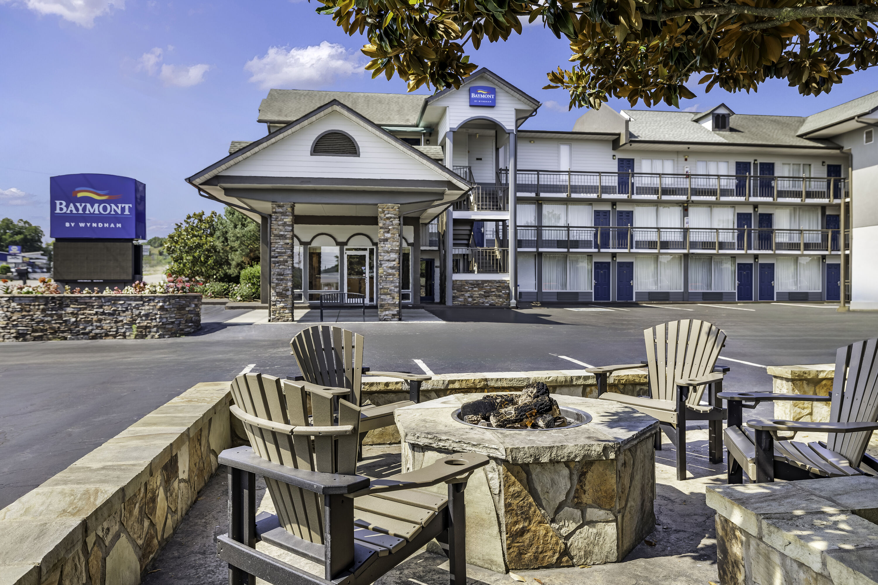 Firepit at Baymont by Wyndham Sevierville Pigeon Forge in Sevierville, Tennessee