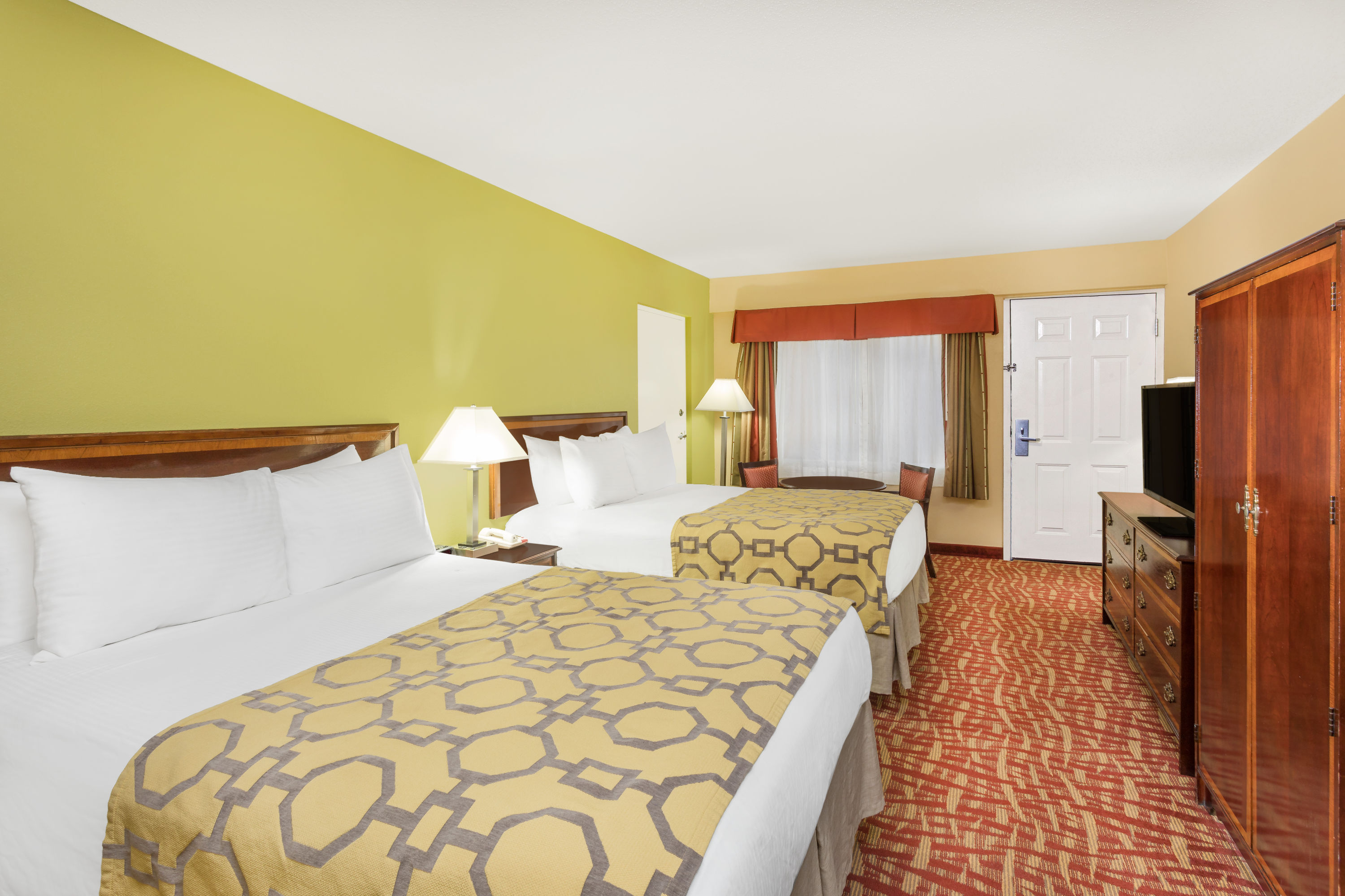 Guest room at the Baymont by Wyndham Sevierville Pigeon Forge in Sevierville, Tennessee